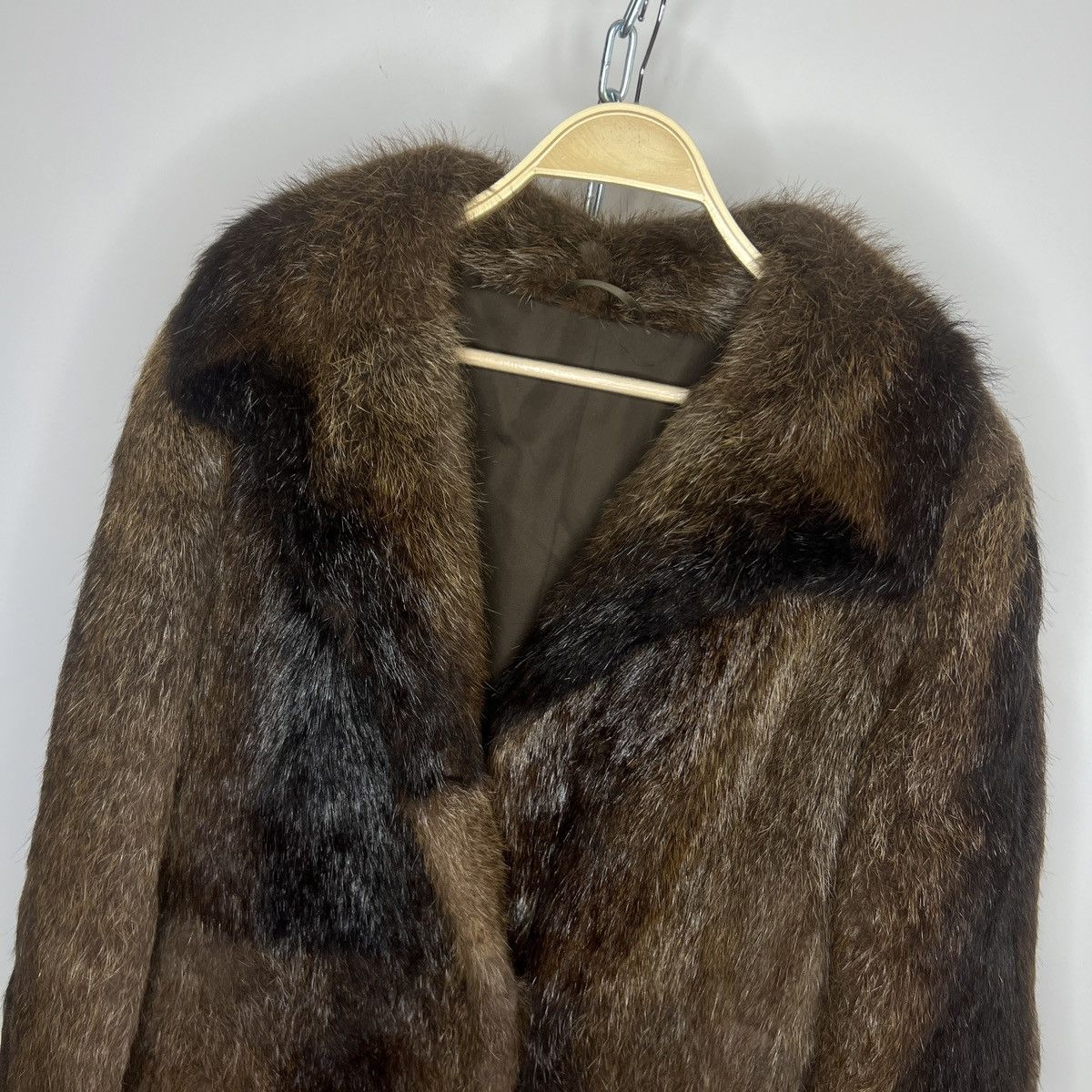 Other 90s Vintage Real Rabbit Fur Coat Jacket Heavy Opium Punk Y2K Size US M / EU 48-50 / 2 - 2 Thumbnail