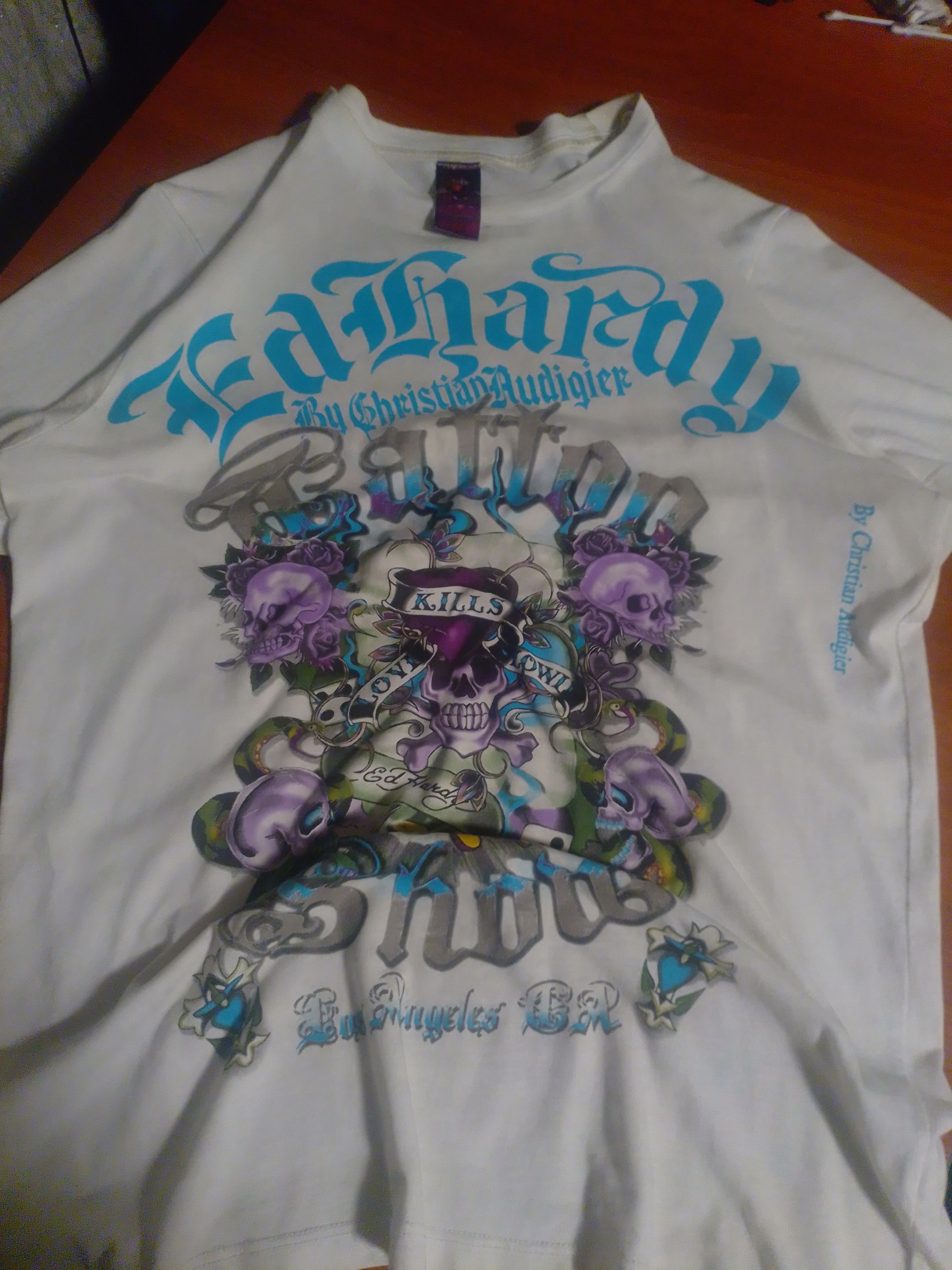 Ed Hardy Rare Ed hardy t-shirt Size US M / EU 48-50 / 2 - 1 Thumbnail