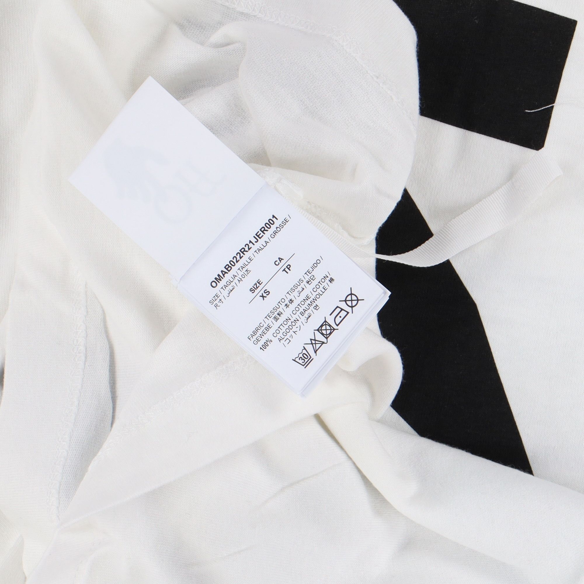 Off-White White Mona Lisa Double Layer Arrows Long Sleeve T-Shirt Size XS / US 0-2 / IT 36-38 - 6 Thumbnail