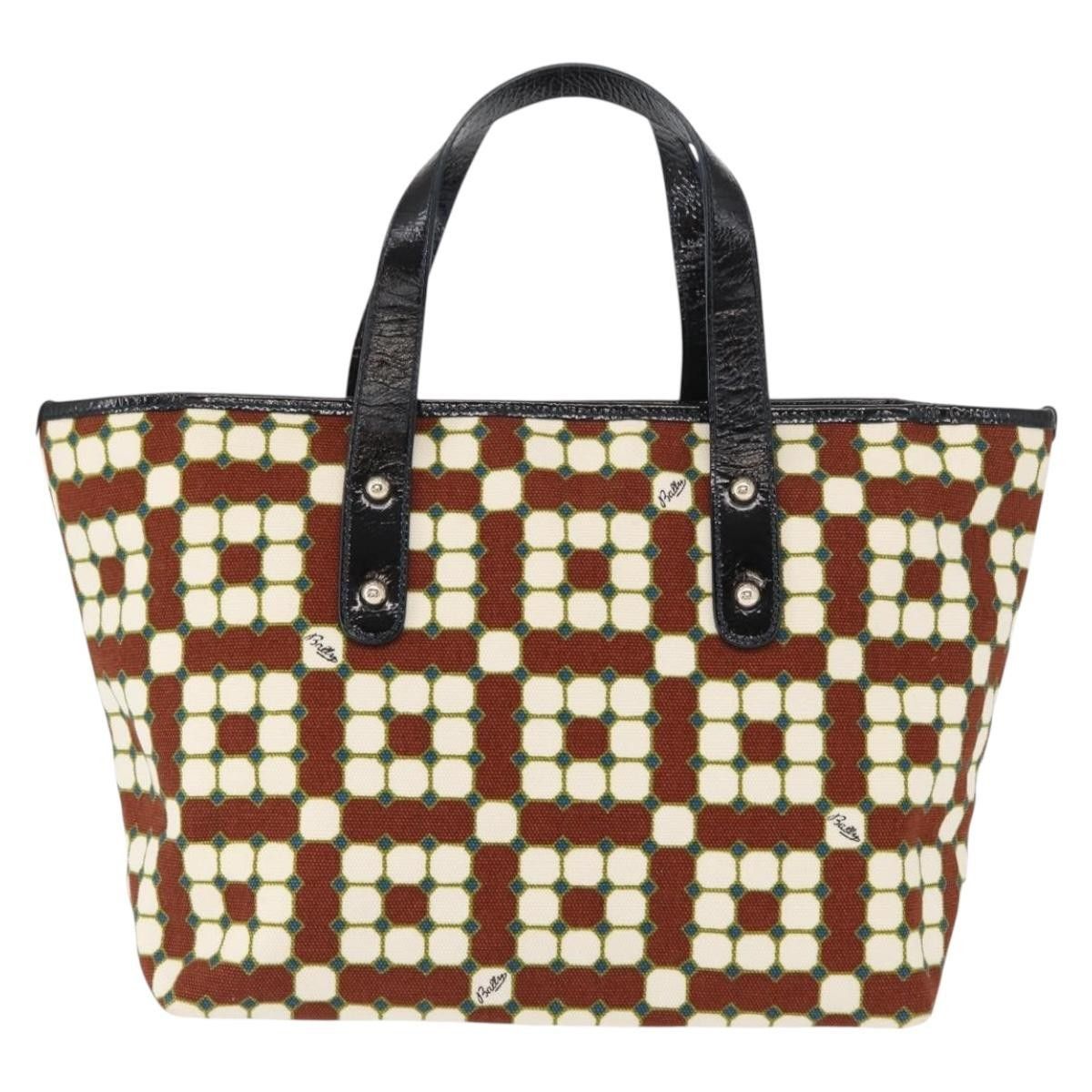 Bally Bally Vintage Handbag Canvas Size ONE SIZE - 1 Thumbnail