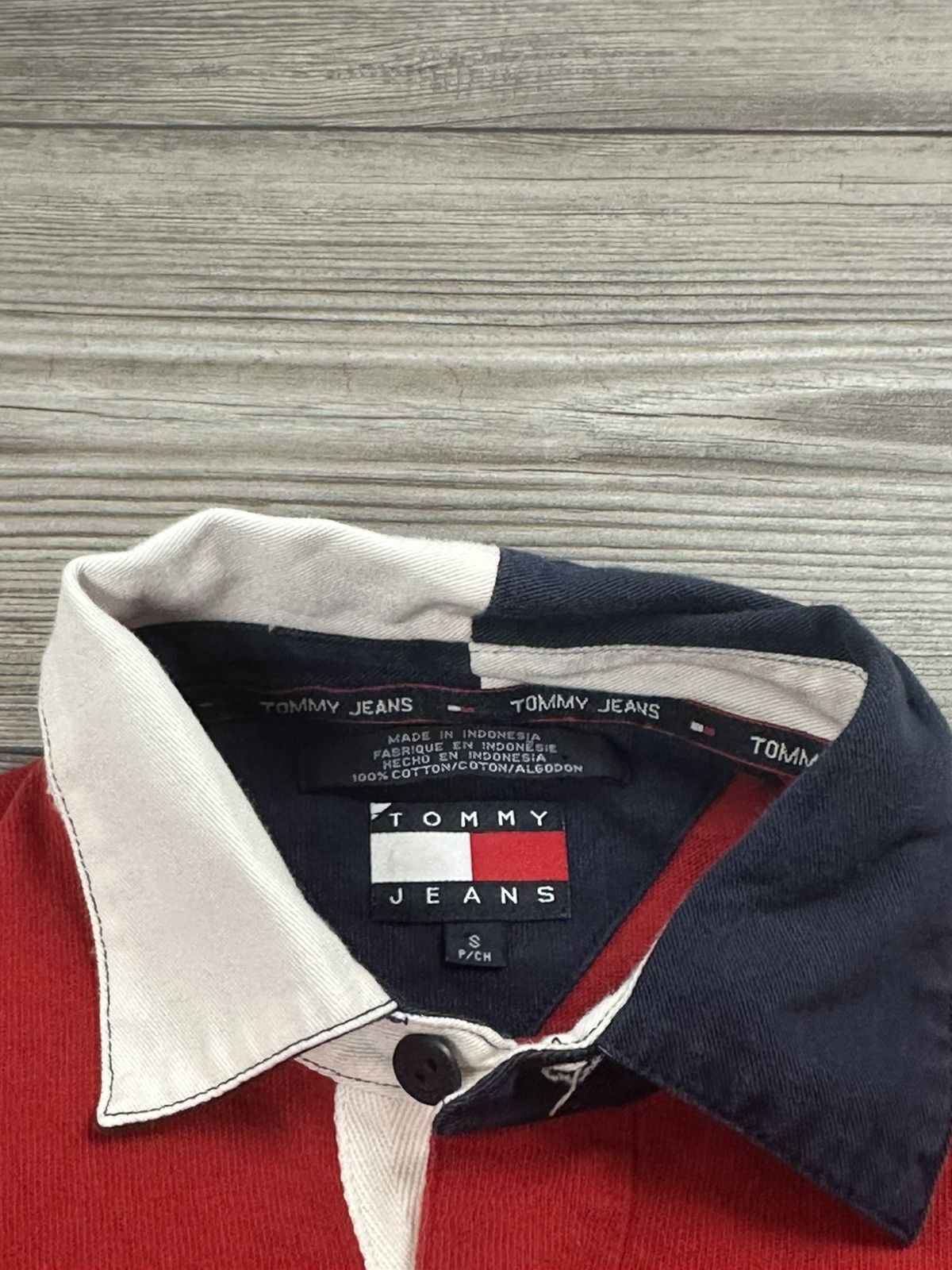 Tommy Hilfiger Vintage Y2K Tommy HIlfiger Rugby Shirt Size US S / EU 44-46 / 1 - 6 Thumbnail