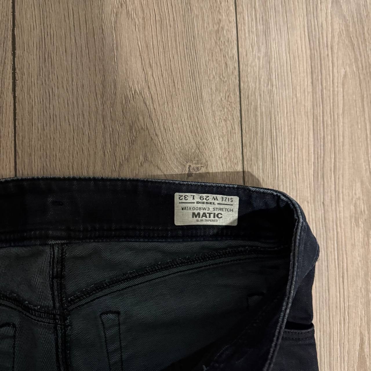Diesel diesel matic jeans W29 L32 Black womens Size 29" - 4 Thumbnail