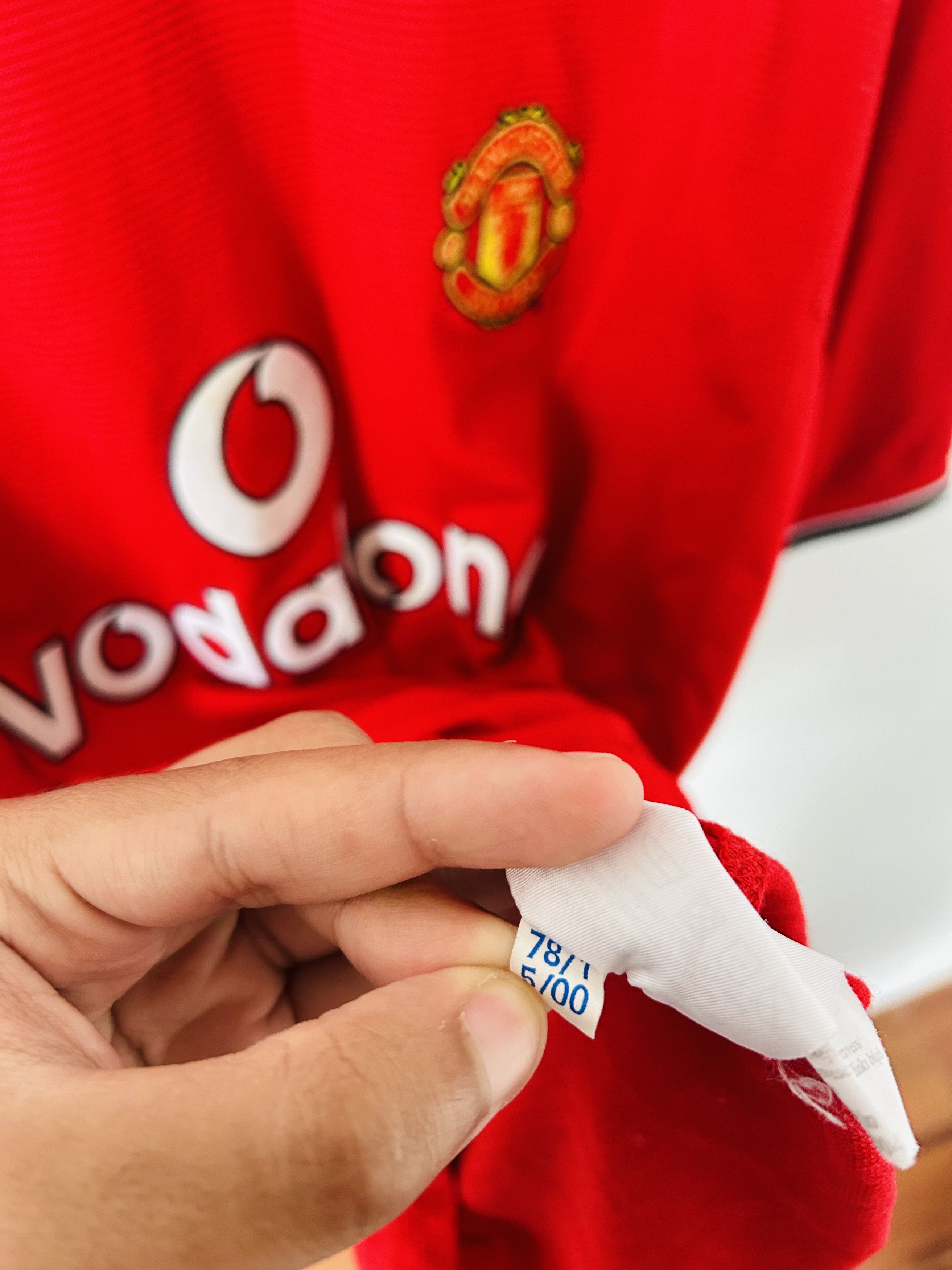 Umbro manchester united 1999/00 home jersey Size US L / EU 52-54 / 3 - 4 Thumbnail