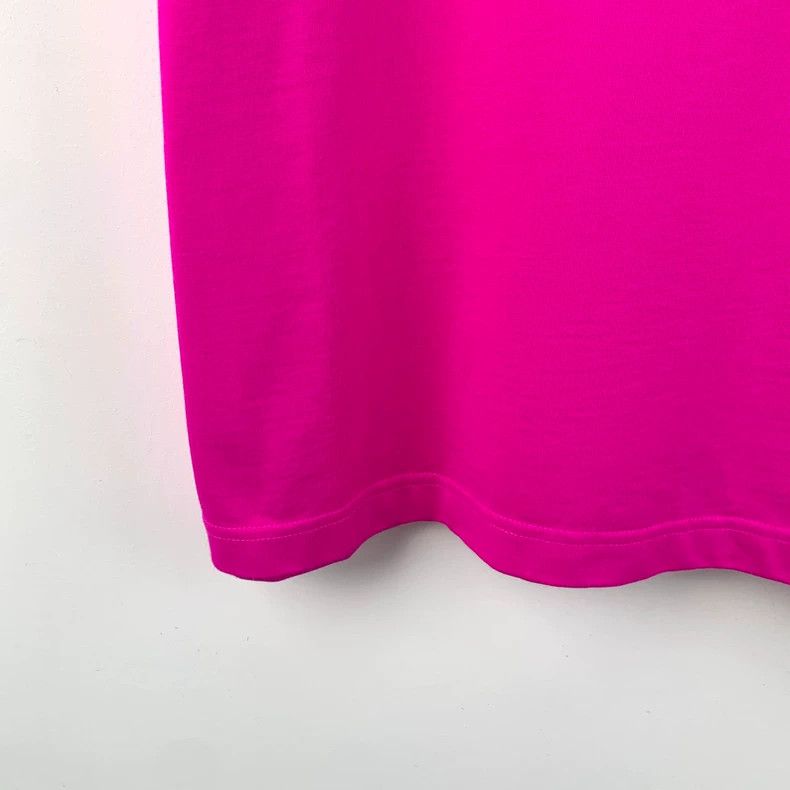 Balenciaga Balenciaga Pink Logo Letter Embroidered Wheat Pattern Cott Size US S / EU 44-46 / 1 - 4 Thumbnail