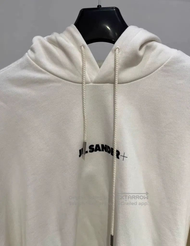 Jil Sander Jil Sander Ladies' Beige Hooded Sweatshirt Size L / US 10 / IT 46 - 3 Thumbnail