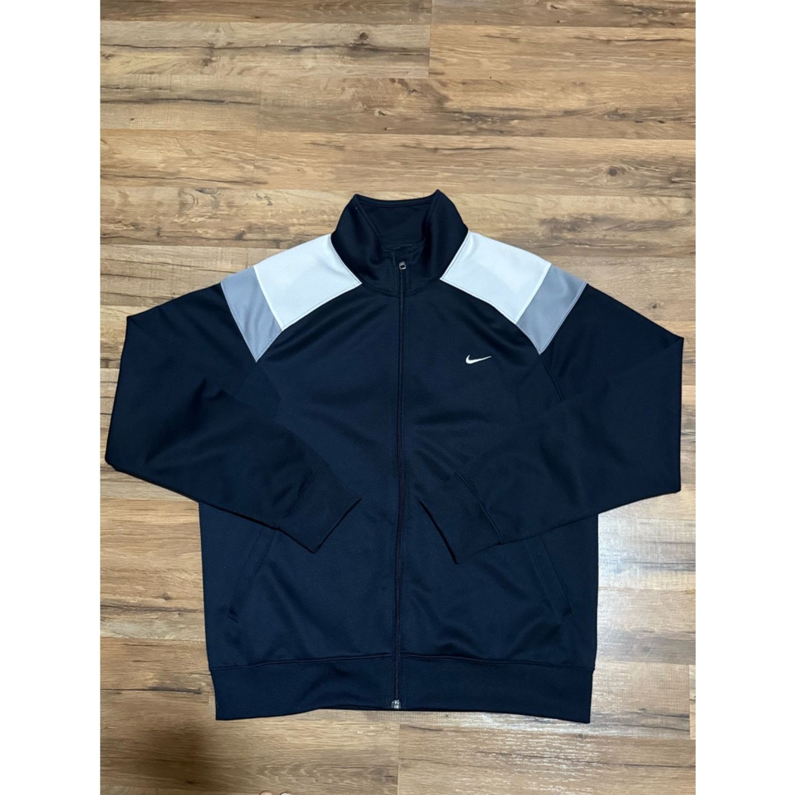 Nike Y2K Nike Zip Up Sweatshirt Sweatpants Matching Set Sweatsuit Size US L / EU 52-54 / 3 - 3 Thumbnail