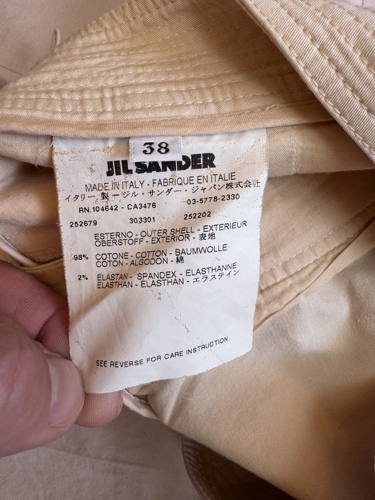Jil Sander Jil Sander pants Italian designer flared y2k baggy Size 26" / US 2 / IT 38 - 8 Thumbnail