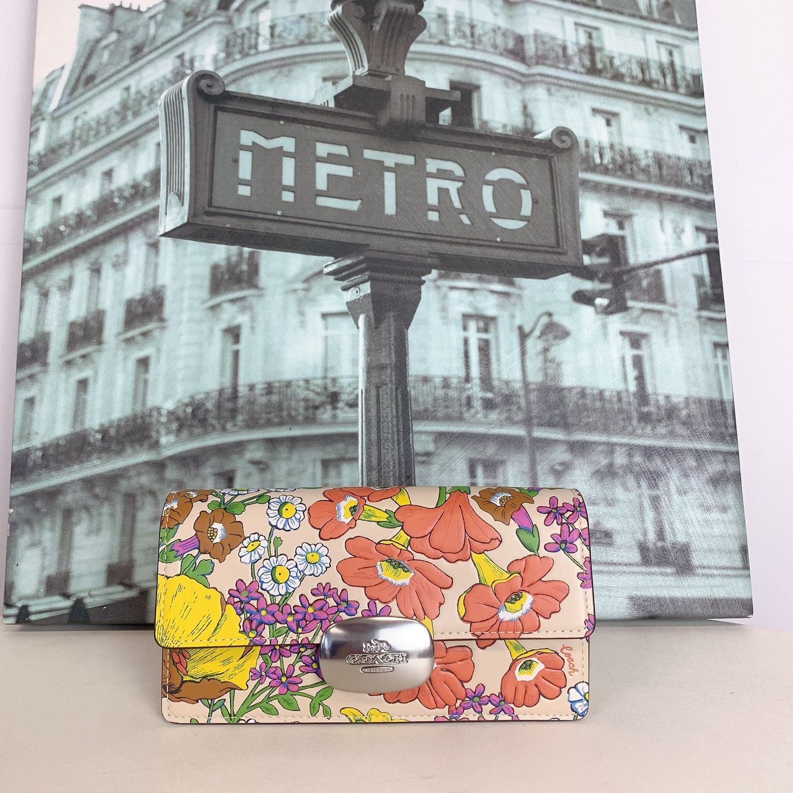 Coach Coach CR183 Eliza Small Flap Crossbody With Floral Print IN Size ONE SIZE - 2 Thumbnail