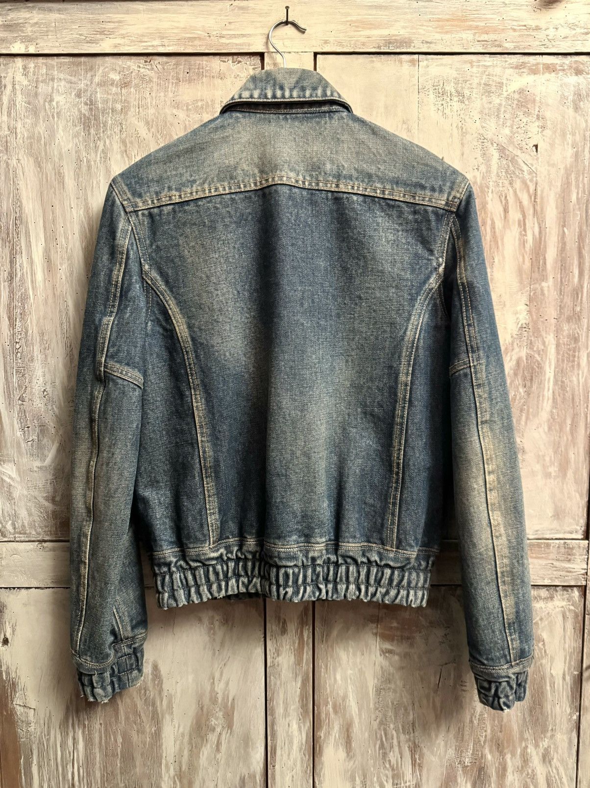 Yves Saint Laurent Saint Laurent heavy denim bomber 2020 XS men Size US XS / EU 42 / 0 - 9 Thumbnail