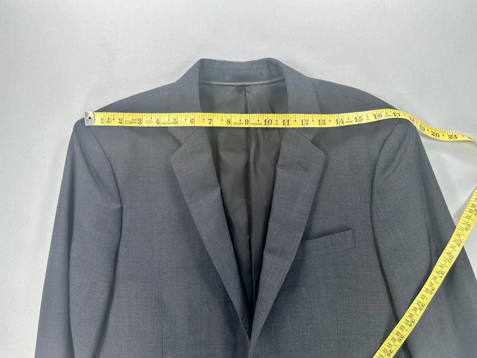 J.Crew J. Crew Men 38R Ludlow 100% Wool Single Breasted Suit Jacket Size 38R - 2 Thumbnail