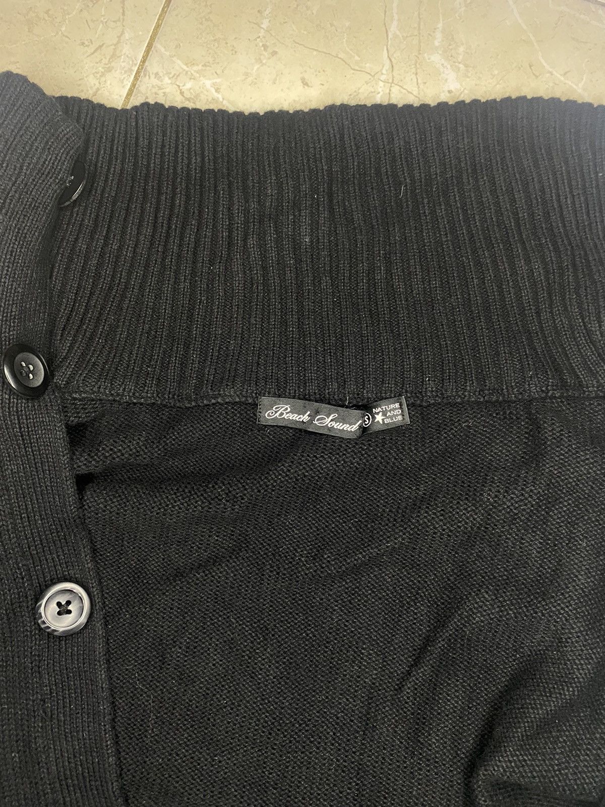 Hysteric Glamour × Japanese Brand Japanese Brand Beach Sound Turtleneck Cardigan Sweater Size US S / EU 44-46 / 1 - 7 Thumbnail