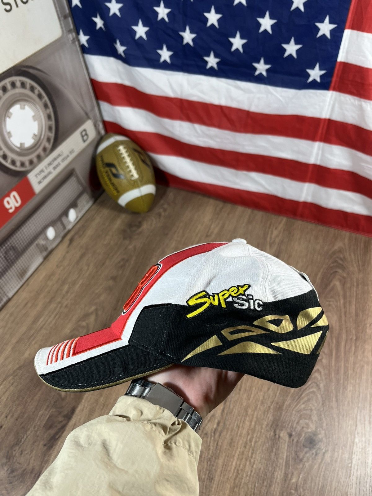 Other Racing Basebsll Cap Size ONE SIZE - 6 Thumbnail