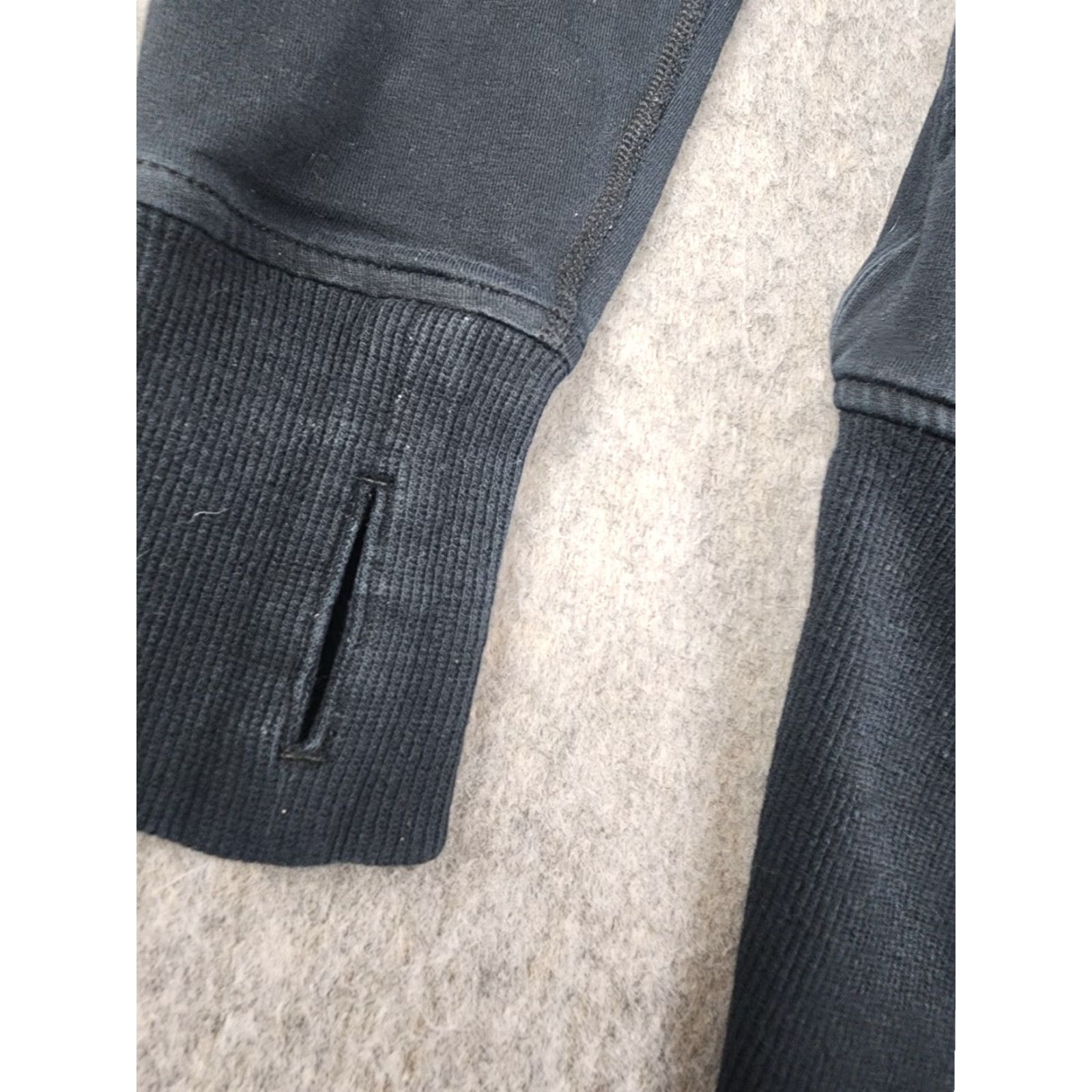 Lululemon Lululemon Scuba Hoodie Womens Black Full Zip Heavyweight Faded Athletic Regular L Size L / US 10 / IT 46 - 4 Thumbnail