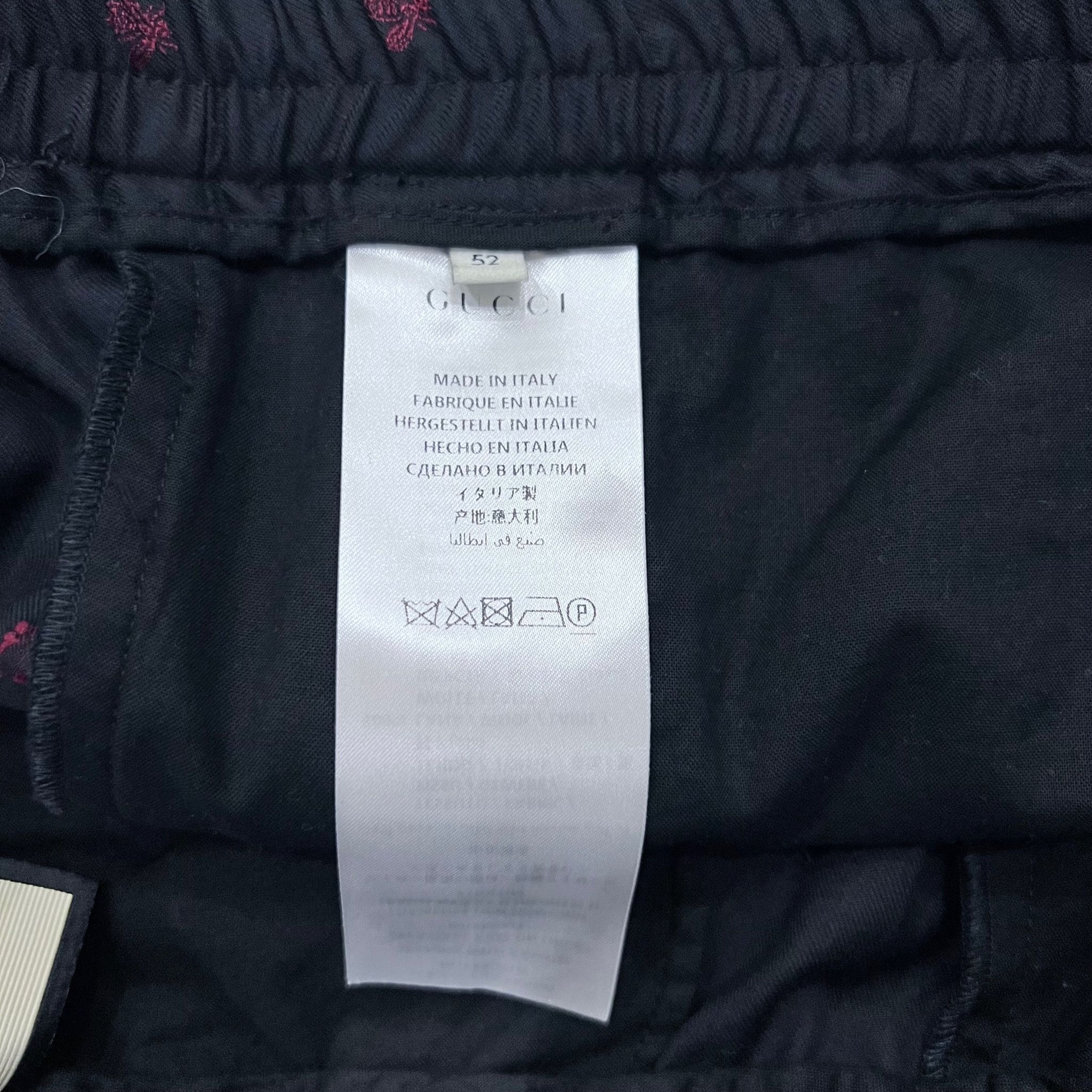 Gucci Gucci Bee All Over Logo Cotton Suit Dress Pants Size US 34 / EU 50 - 7 Thumbnail