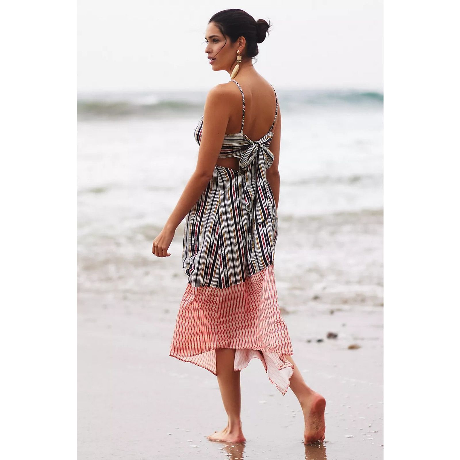 Anthropologie New Anthropologie Bare Cutout Maxi Dress $118 Large Black Size L / US 10 / IT 46 - 3 Thumbnail