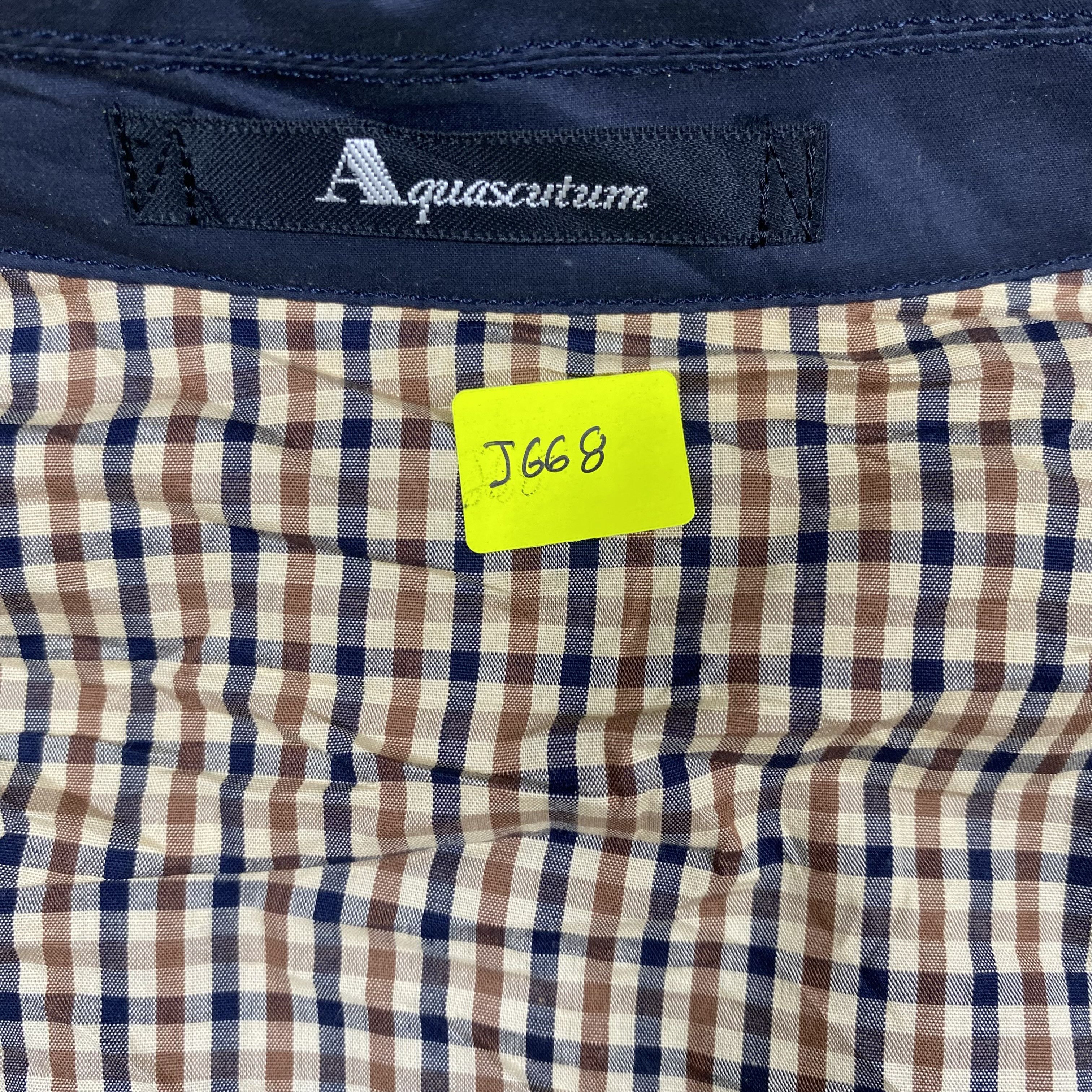 Aquascutum VINTAGE 90s AQUASCUTUM Navy Field Jacket-J668 Size US L / EU 52-54 / 3 - 14 Thumbnail