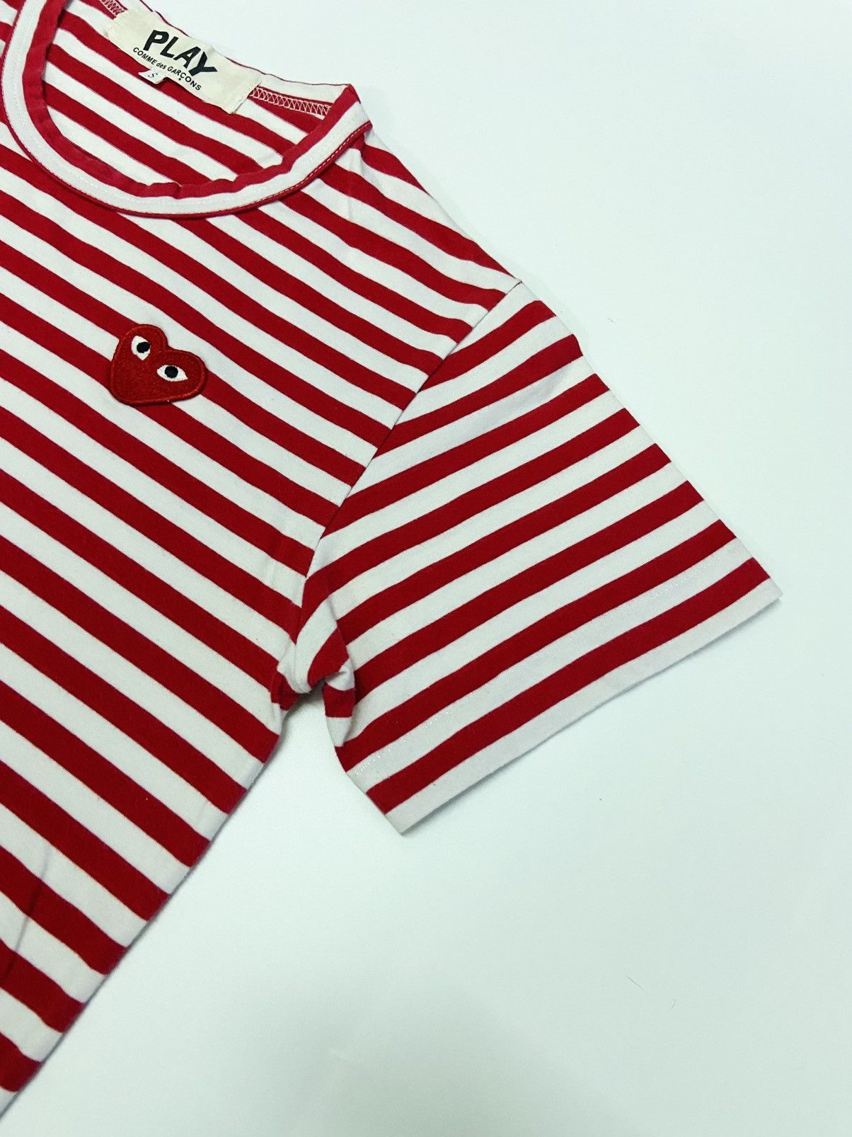 Comme des Garcons COMME DES GARCONS PLAY STRIPE TEE Size US S / EU 44-46 / 1 - 7 Thumbnail