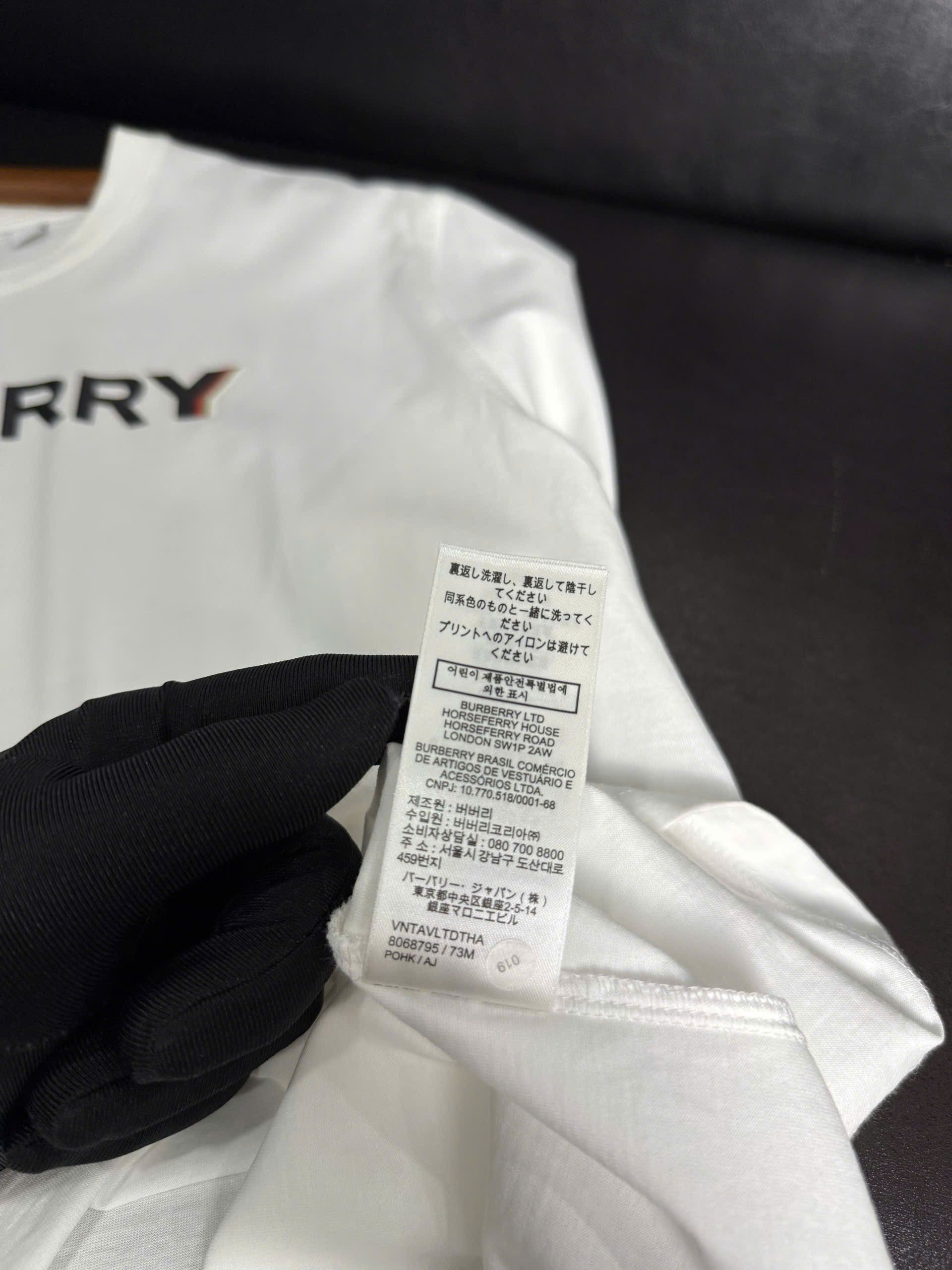 Burberry T SHIRT BURBERRY Size US M / EU 48-50 / 2 - 8 Thumbnail