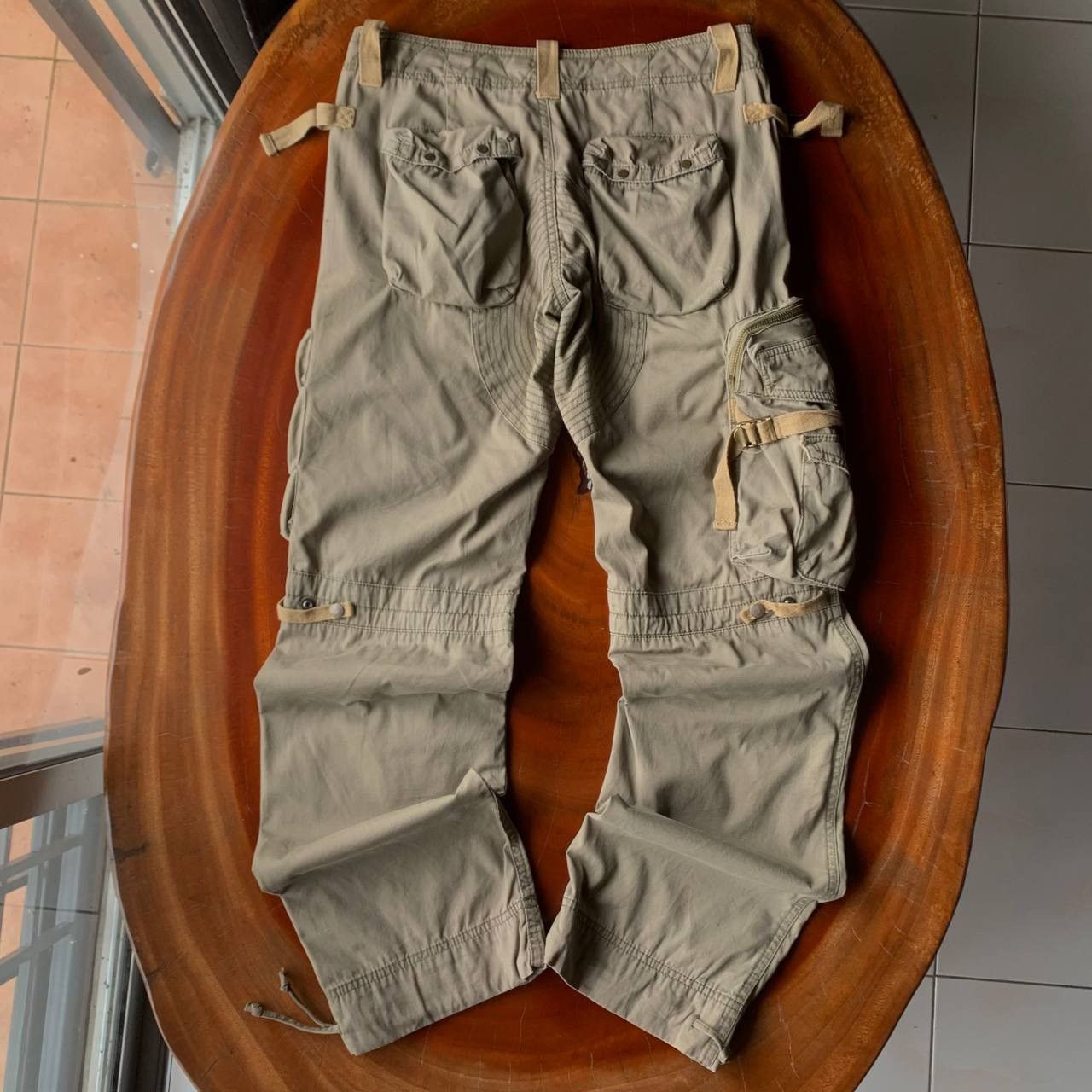 Polo Ralph Lauren Polo Ralph Lauren Tactical Multi Pocket Army Green Pants Size US 31 - 2 Thumbnail