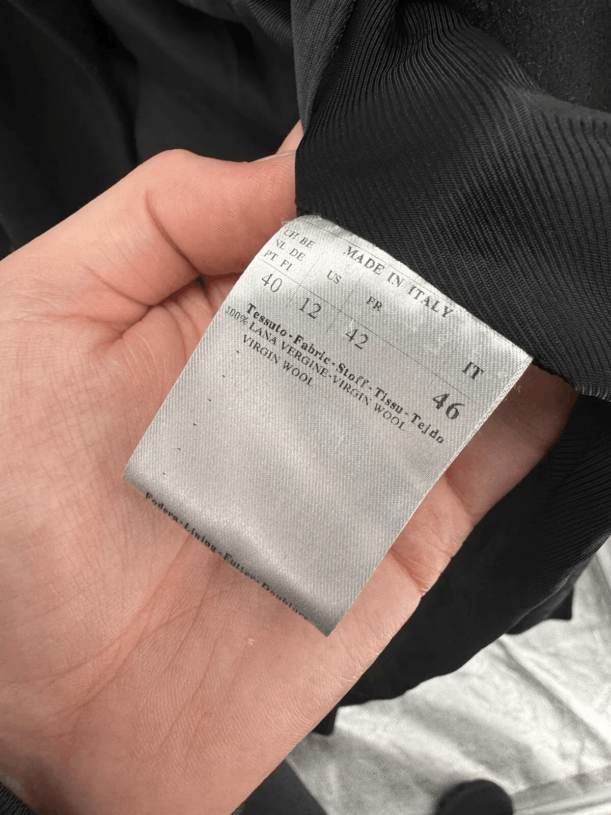Loro Piana Loro Liana Wool Peacoat XL US 12 IT 48 100% Virgin Wool Size XL / US 12-14 / IT 48-50 - 10 Thumbnail