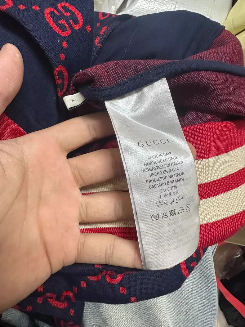 Gucci Gucci Red full-print double G jacket Size US L / EU 52-54 / 3 - 2 Thumbnail