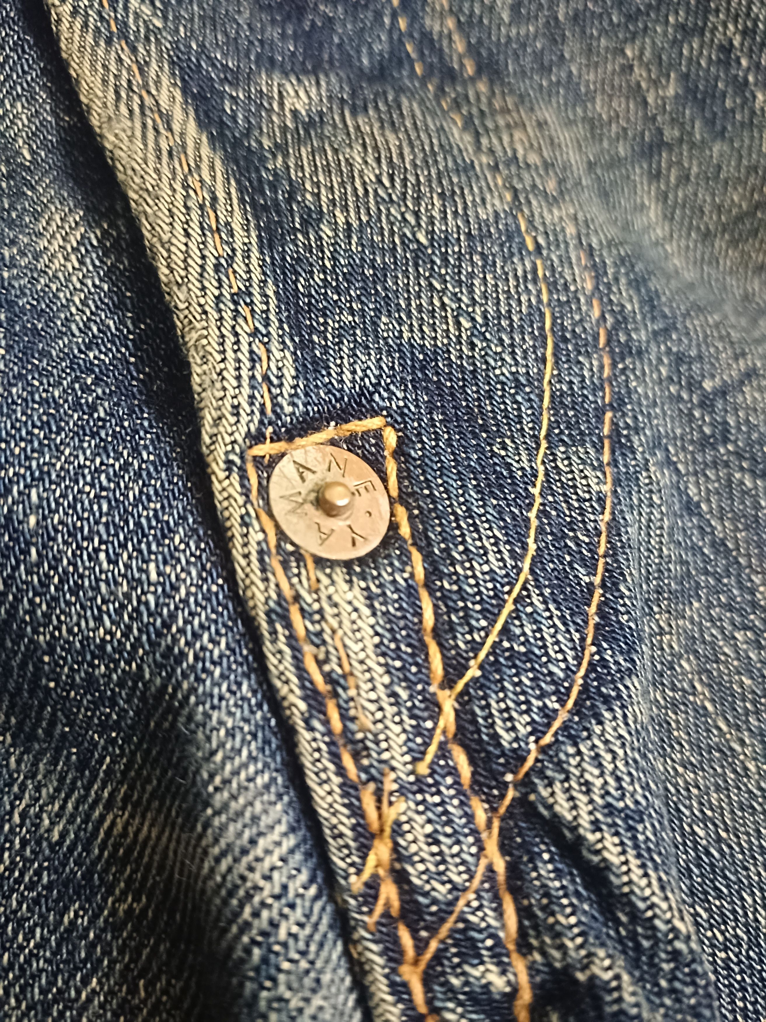 Evisu × Japanese Brand × Vintage Mighty Evisu vintage daicock big logo selvedge jeans Size US 36 / EU 52 - 11 Thumbnail
