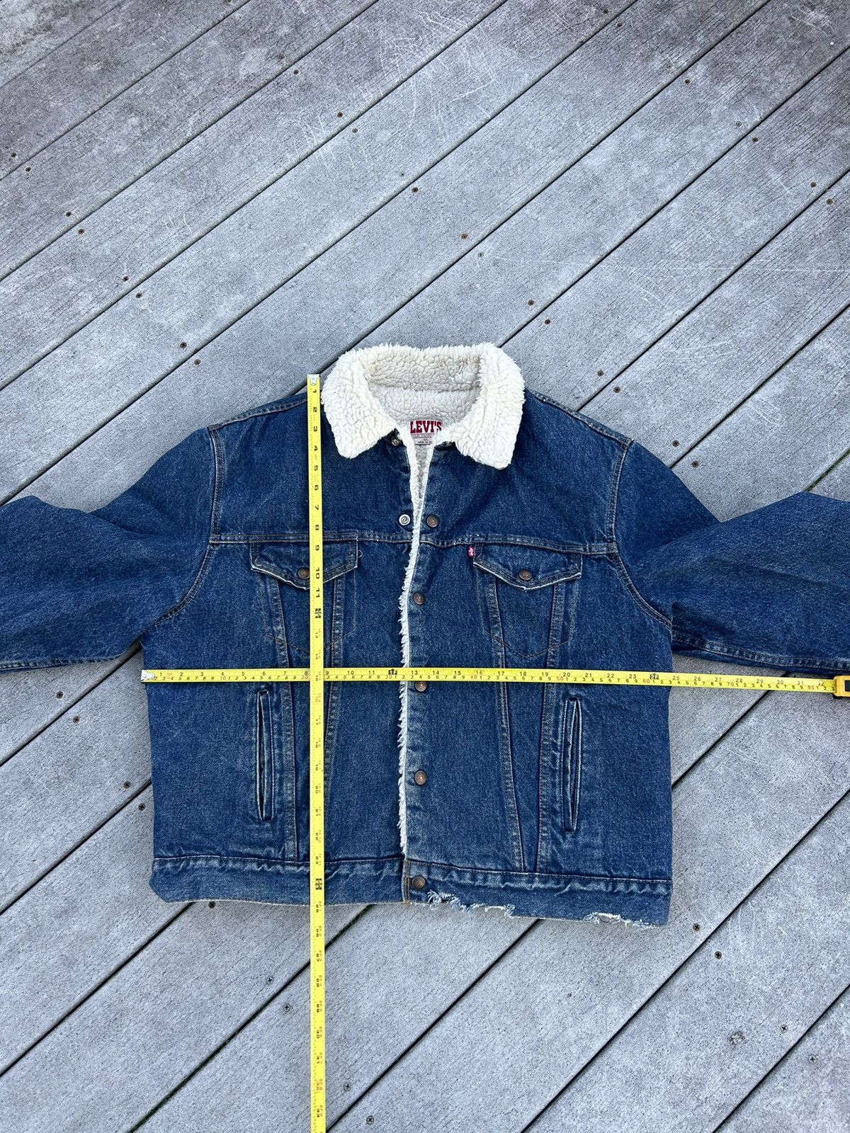 Levi's × Vintage Vintage Levi’s trucker jacket Size US L / EU 52-54 / 3 - 3 Thumbnail