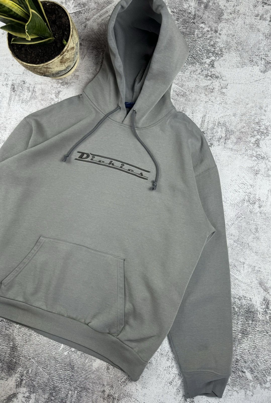 Dickies 90S Dickies Workwear Big Logo Sweatshirt Pullover Hoodie Size US XL / EU 56 / 4 - 3 Thumbnail