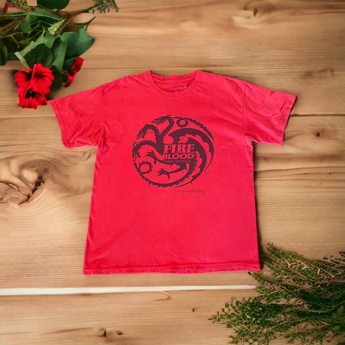 Vintage Game Of Thrones : Fire And Blood Targaryen Size US L / EU 52-54 / 3 - 1 Thumbnail