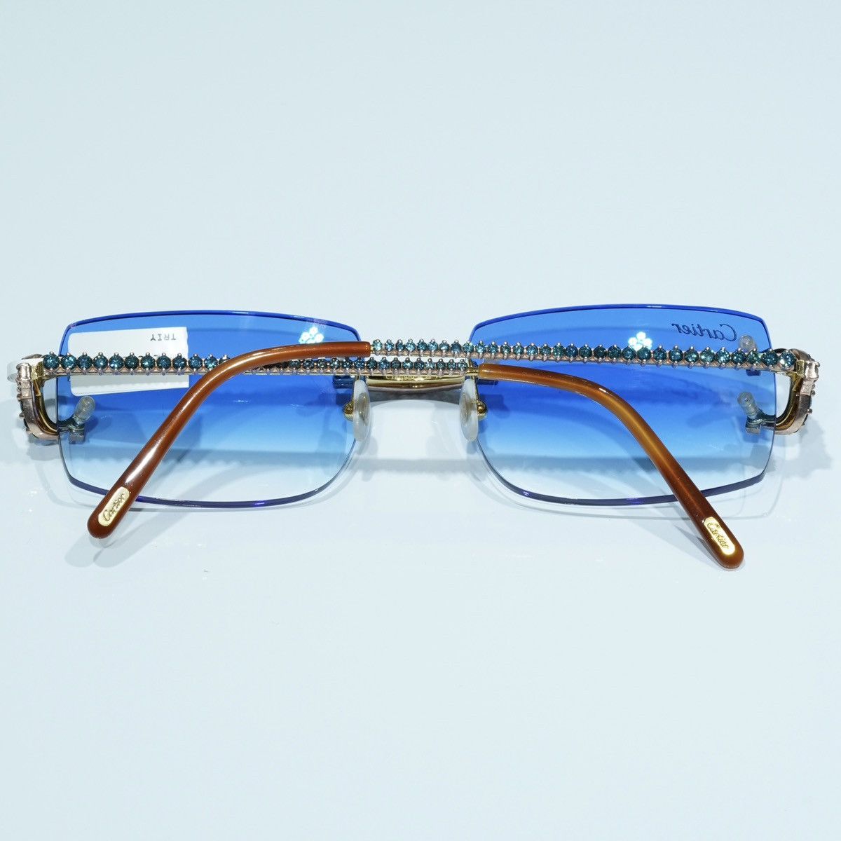 Cartier Blue Diamond ‘Big Cs’ Size ONE SIZE - 2 Thumbnail
