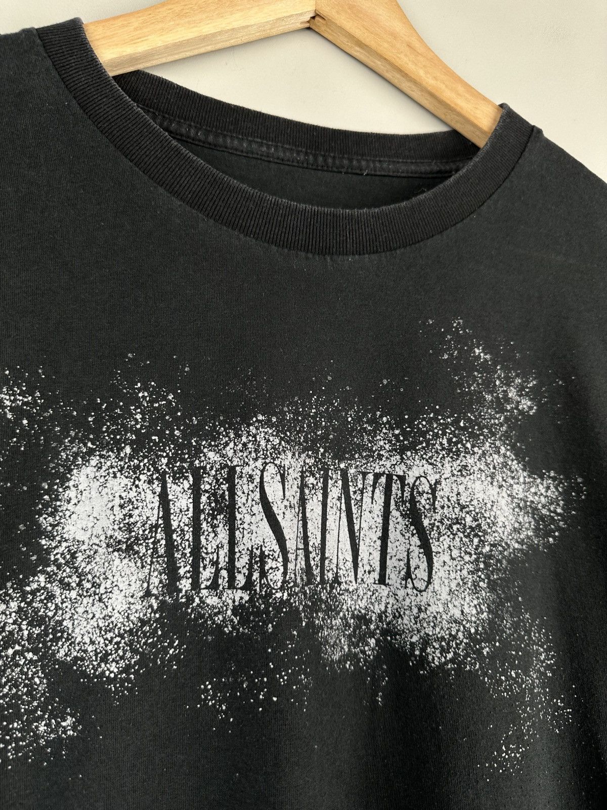 Allsaints AllSaints Shadow Stapm Box Logo Tee Size US M / EU 48-50 / 2 - 4 Thumbnail