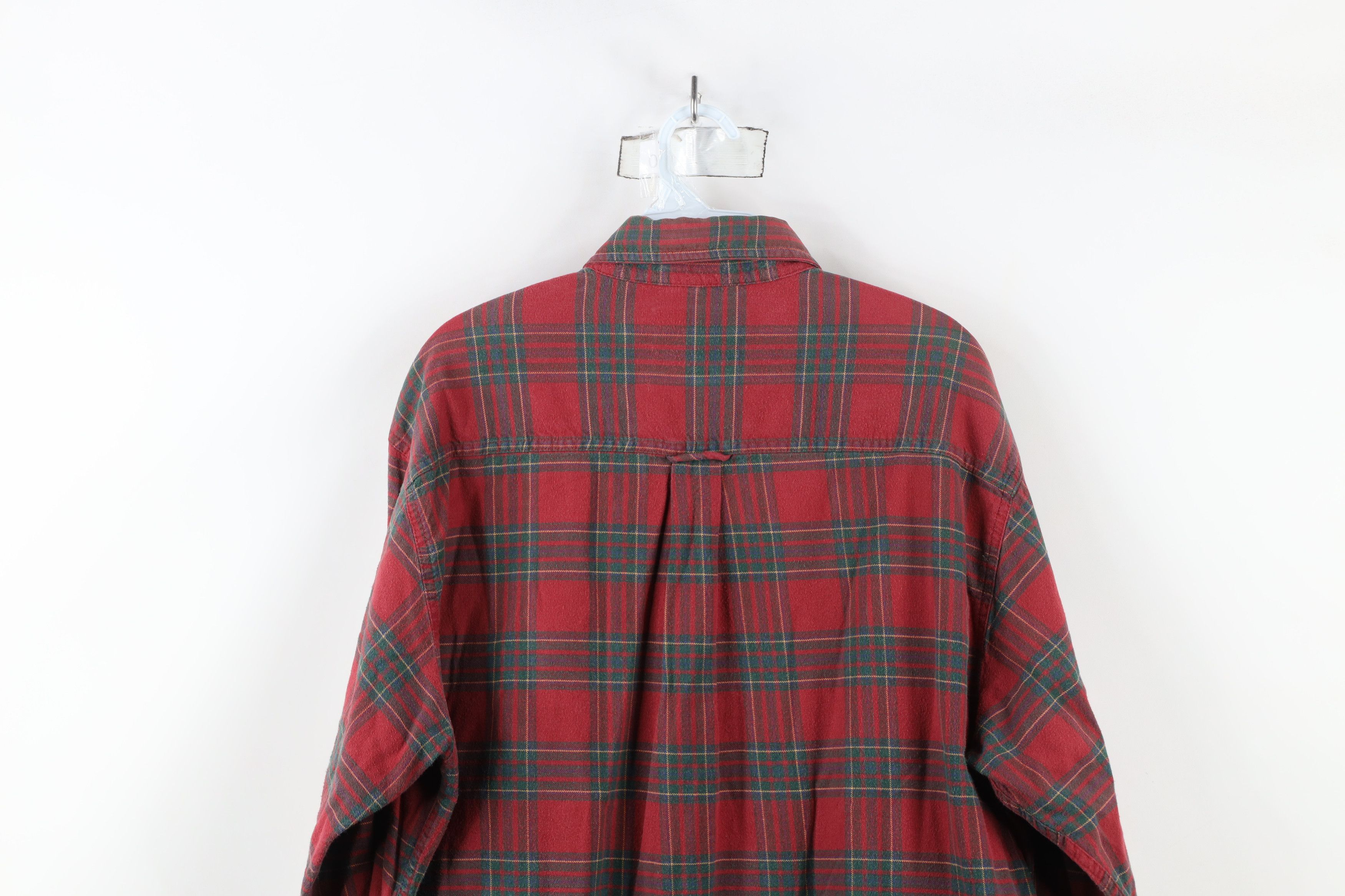 Vintage × Woolrich Woolen Mills Vintage 90s Woolrich Collared Button Down Shirt Plaid Size US L / EU 52-54 / 3 - 11 Thumbnail