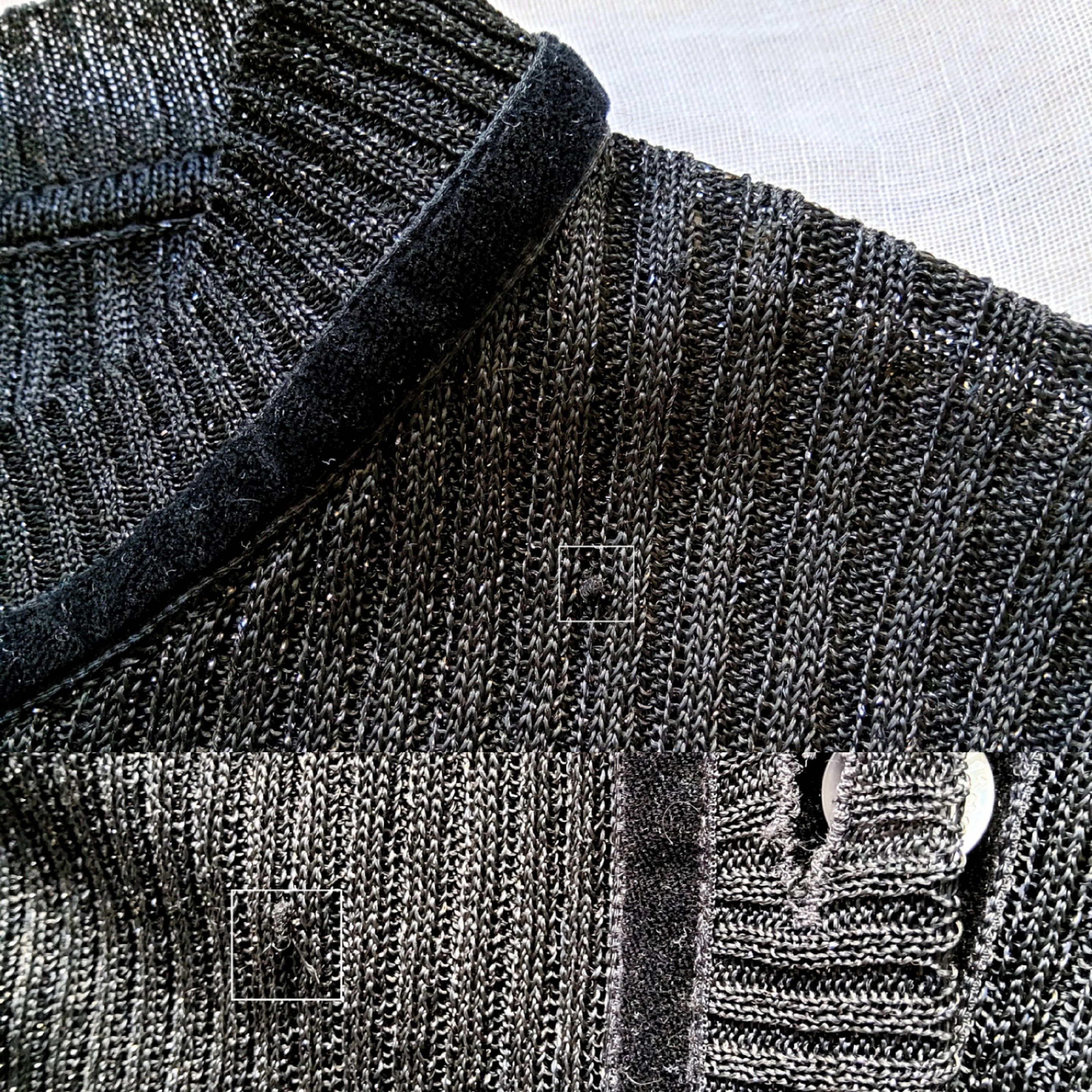 John Galliano vintage y2k knit cardi & cami top twinset