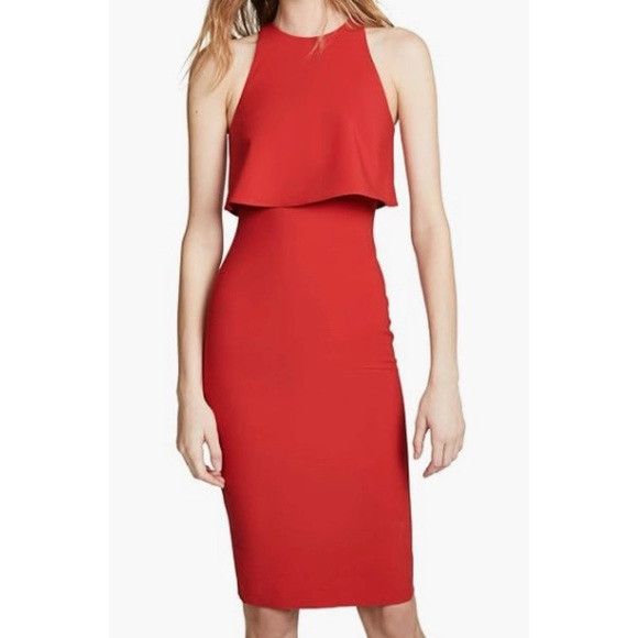 image of Revolve Likely Shayna Dress Red, Women's (Size Large)