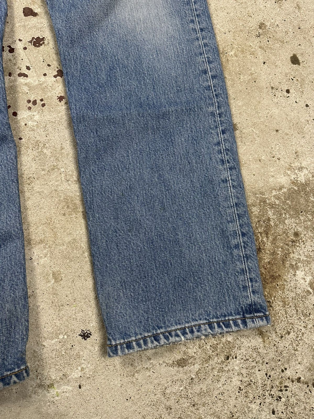 Levi's × Vintage Vintage Y2K Levi’s 501 Blue Denim Pants Jeans Size US 32 / EU 48 - 3 Thumbnail