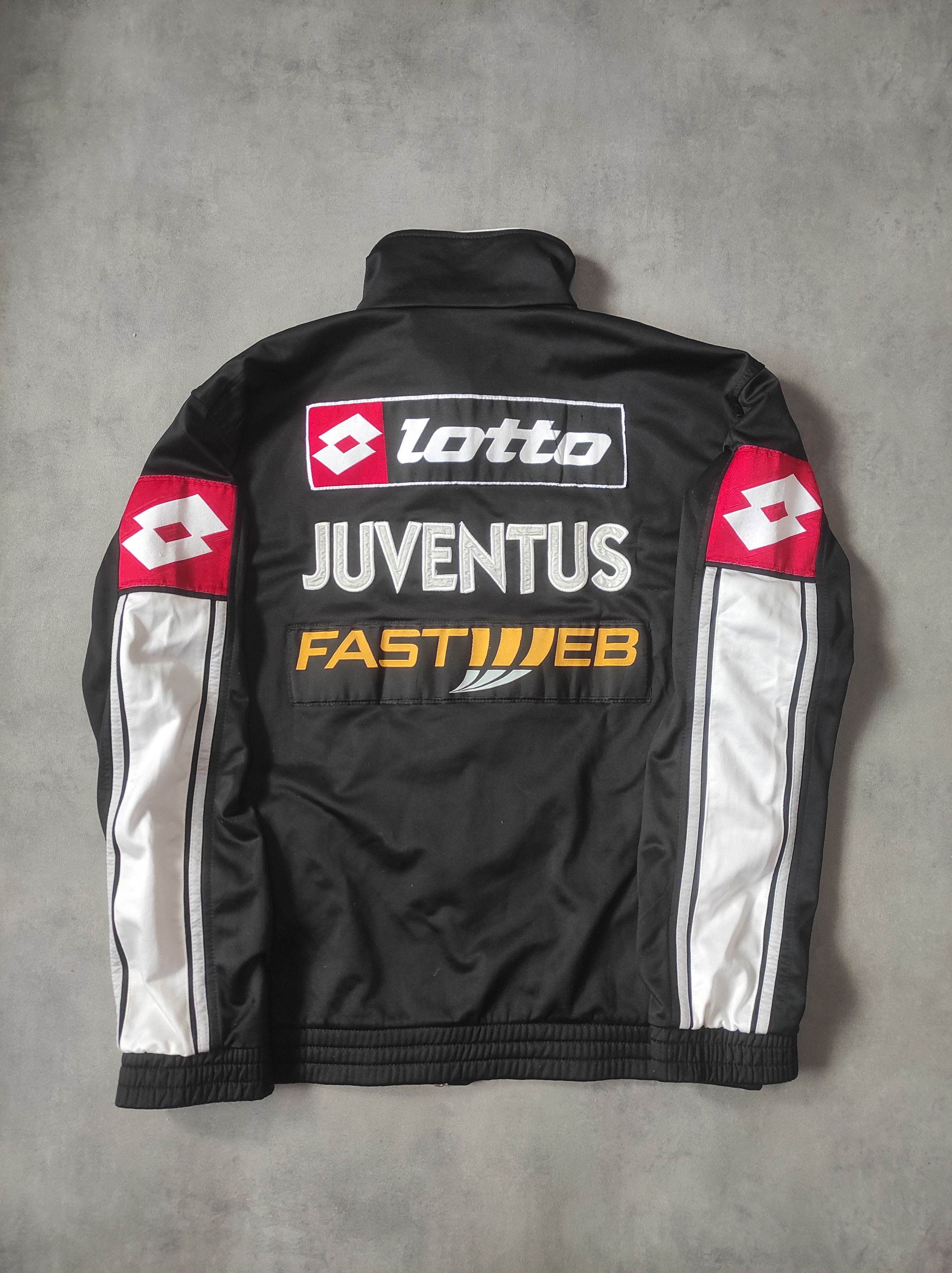 Lotto Sport vintage Juventus 2002 2003 tracksuit track top jacket Size US M / EU 48-50 / 2 - 4 Thumbnail