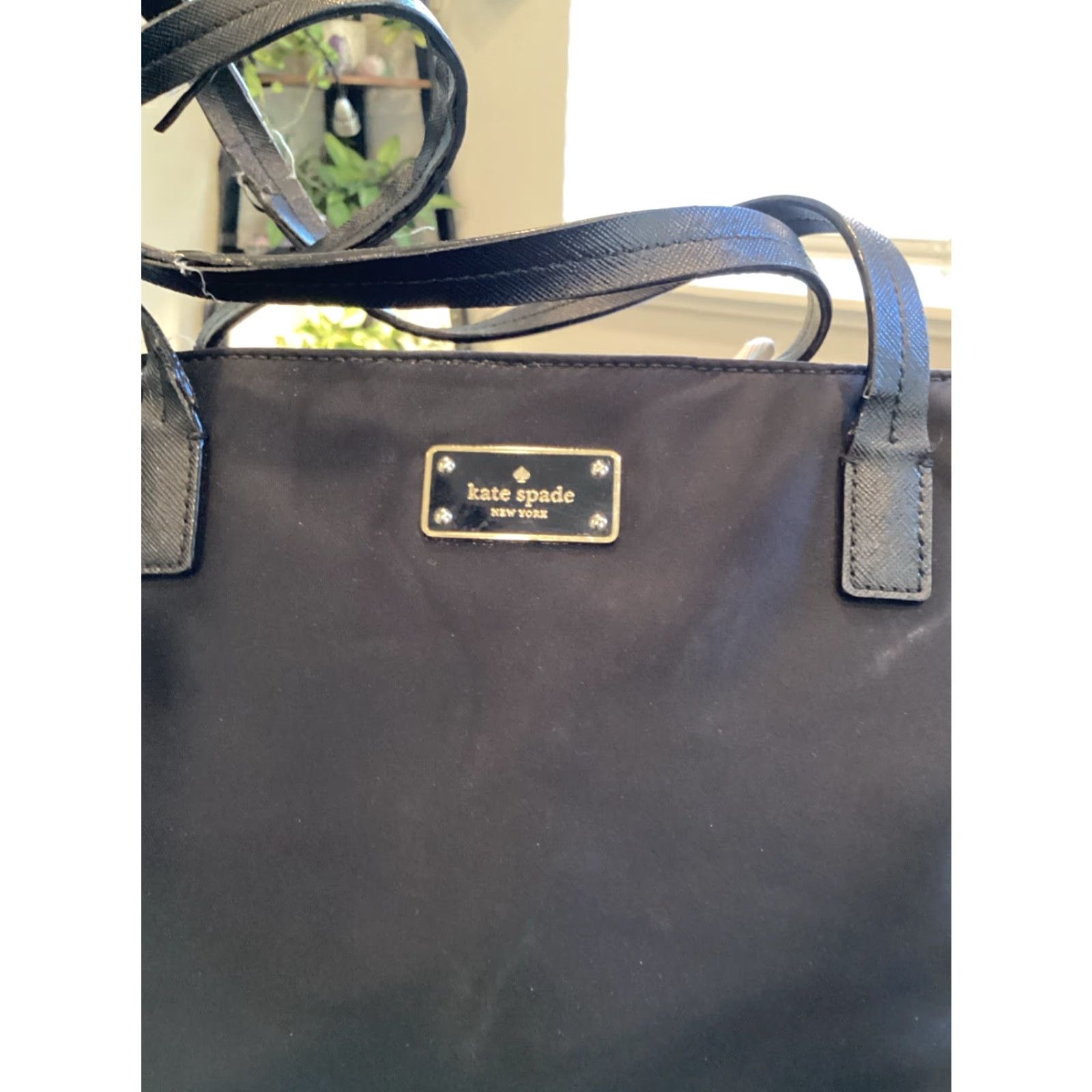 Vintage kate spade new york Blake Avenue Loden Nylon Crossbody Handbag Black Purse Size ONE SIZE - 2 Thumbnail