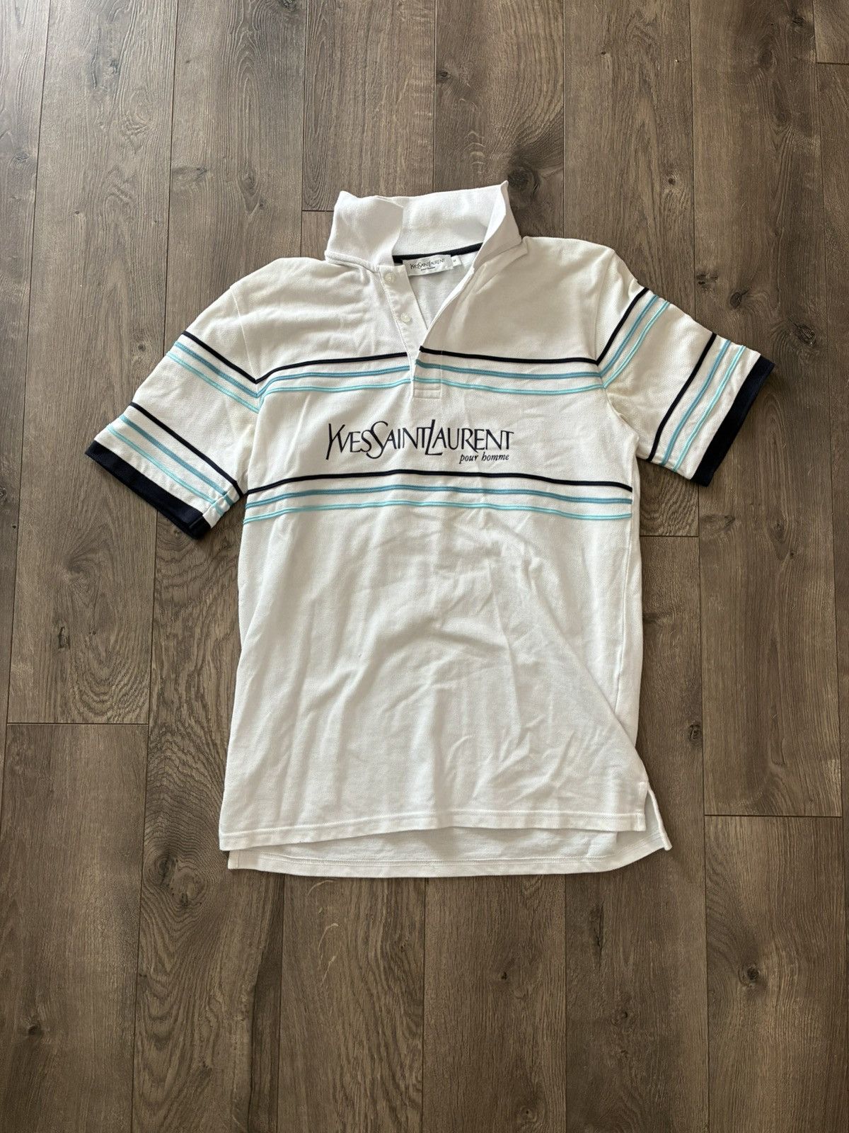 Yves Saint Laurent YSL Polo Size US M / EU 48-50 / 2 - 1 Thumbnail