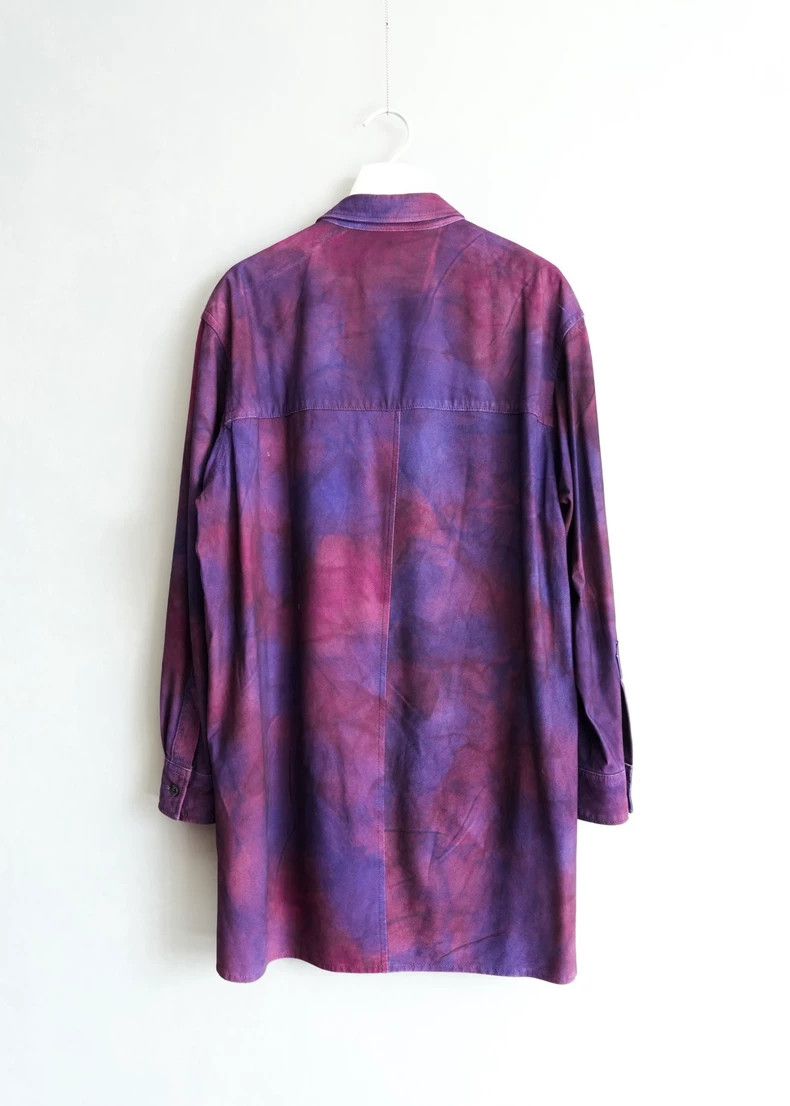 Yohji Yamamoto Yohji Yamamoto22 SS Isamu Katayama Co-branded Leather Shirt Size US M / EU 48-50 / 2 - 2 Thumbnail