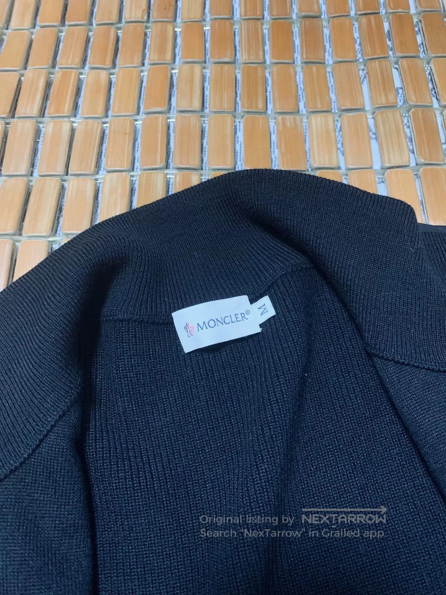 Moncler Moncler Black Label Wool Nylon Sweatshirt. Size US M / EU 48-50 / 2 - 4 Thumbnail