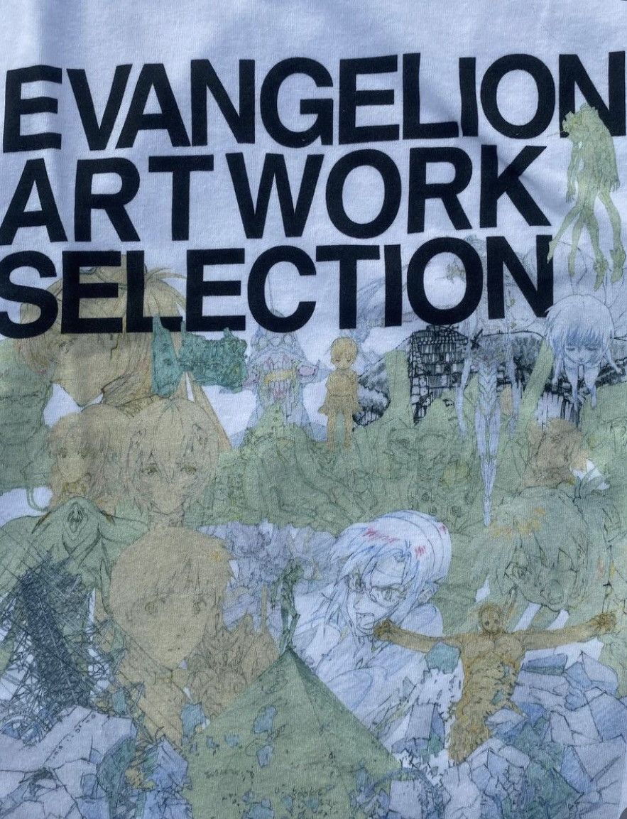 Anime × Vintage OFFICIAL MERCHINDISE KAOS ANIME EVANGELION ART WORK Size US XL / EU 56 / 4 - 2 Thumbnail