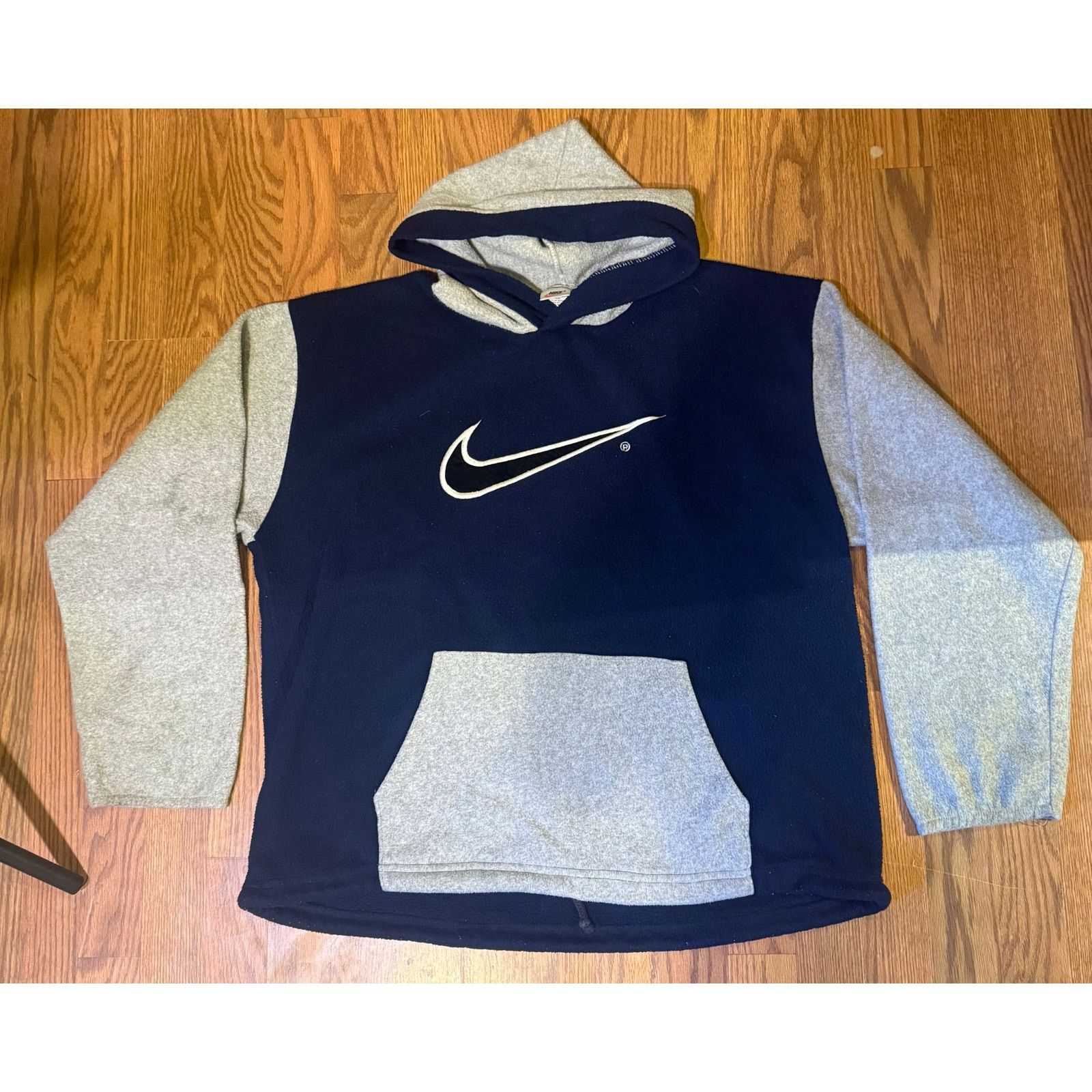 Nike Nike Color Block Fleece Hoodie Size Large Size US L / EU 52-54 / 3 - 1 Thumbnail