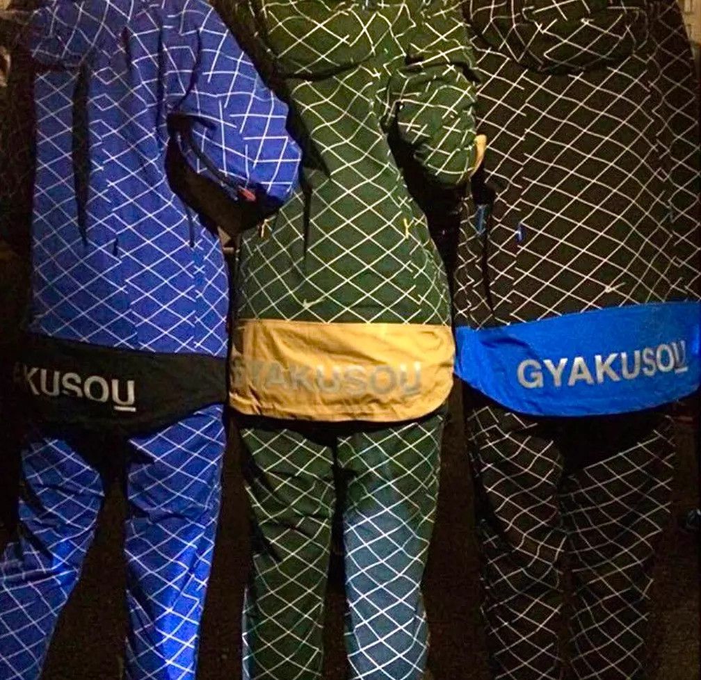 Nike Nike Lab UC Gyakusou Green & Yellow Running Pants M Size US 32 / EU 48 - 9 Thumbnail