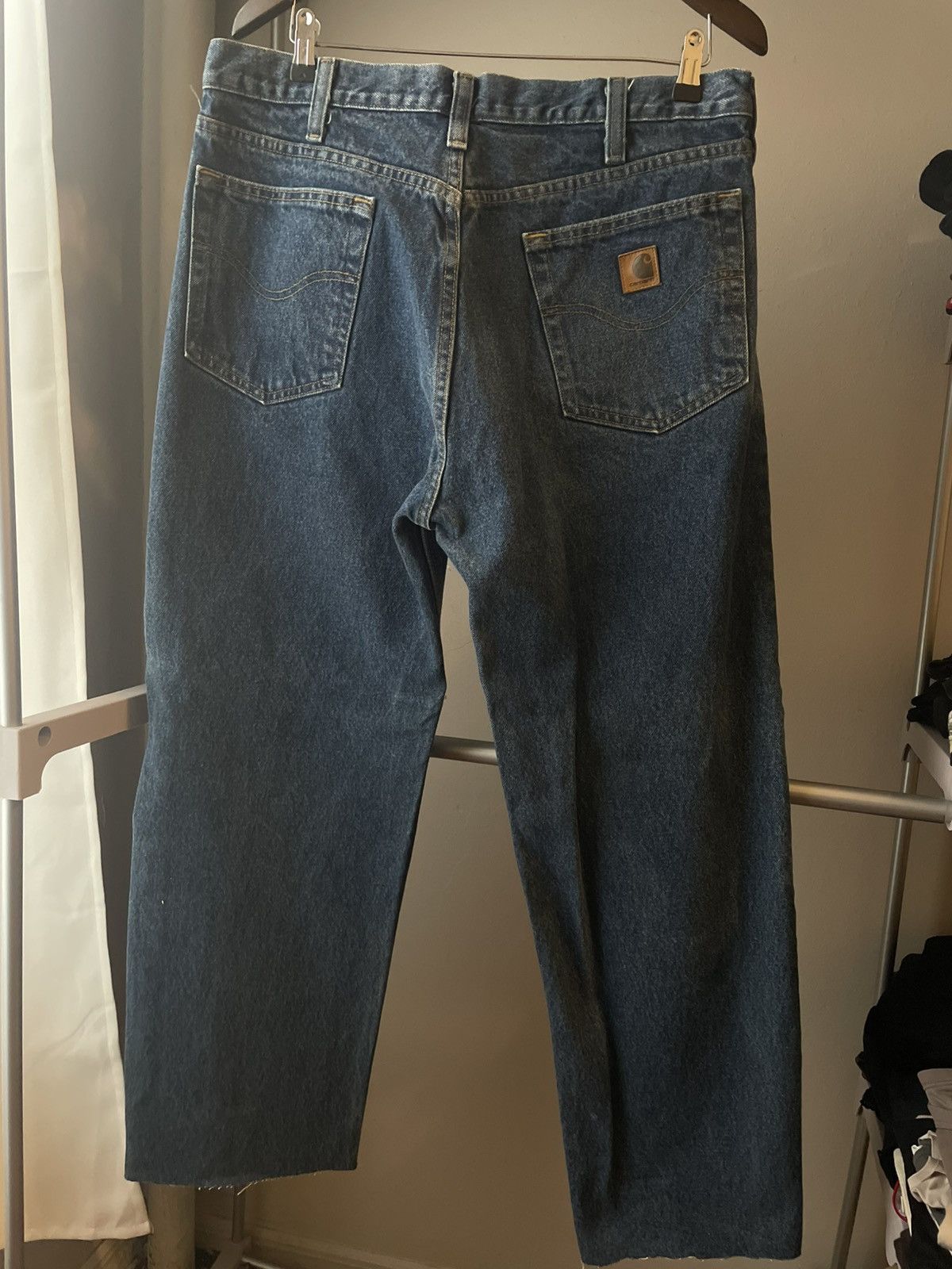 Carhartt Carharrt Blue Denim Jeans Size US 36 / EU 52 - 2 Thumbnail