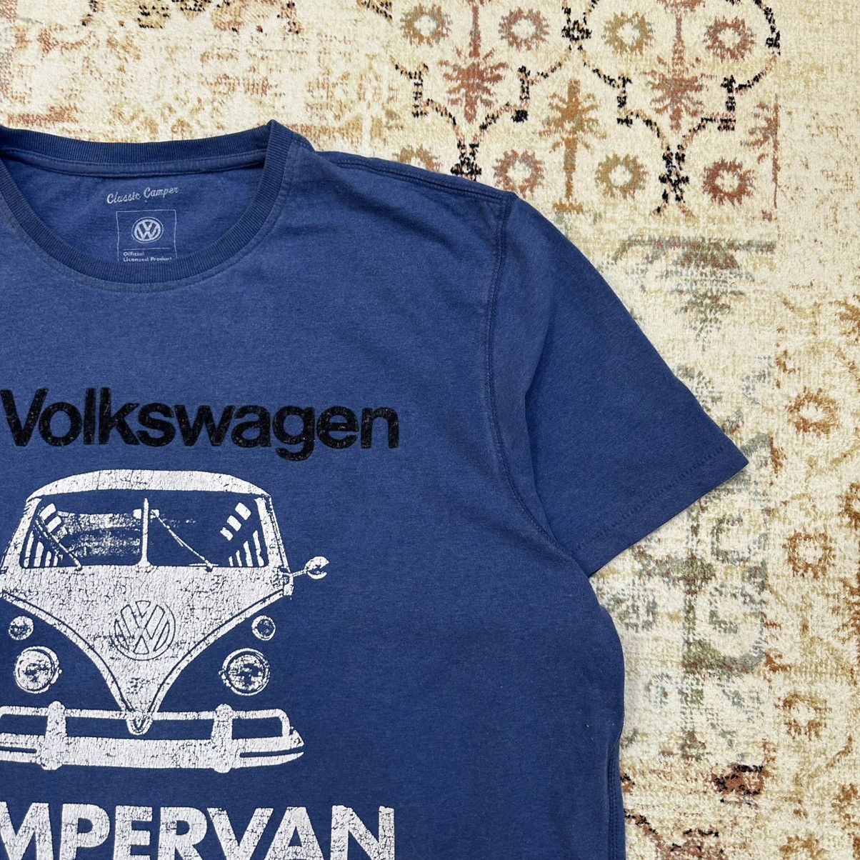 Japanese Brand × Vintage Vintage Volkswagen T-shirts Campervan Big Logo Used Size US XXL / EU 58 / 5 - 5 Thumbnail