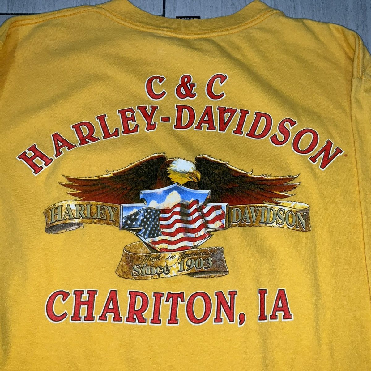 Harley Davidson Harley Davidson Vintage Longsleeve Size US XL / EU 56 / 4 - 6 Thumbnail