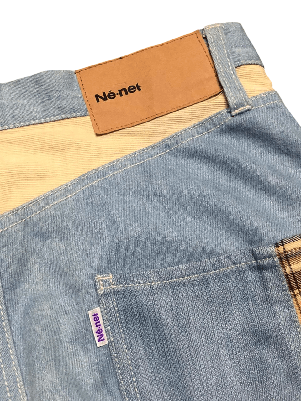 Ne-Net Ne-Net by Issey Miyake Patchwork Dnim Pants Size 32" / US 10 / IT 46 - 11 Thumbnail