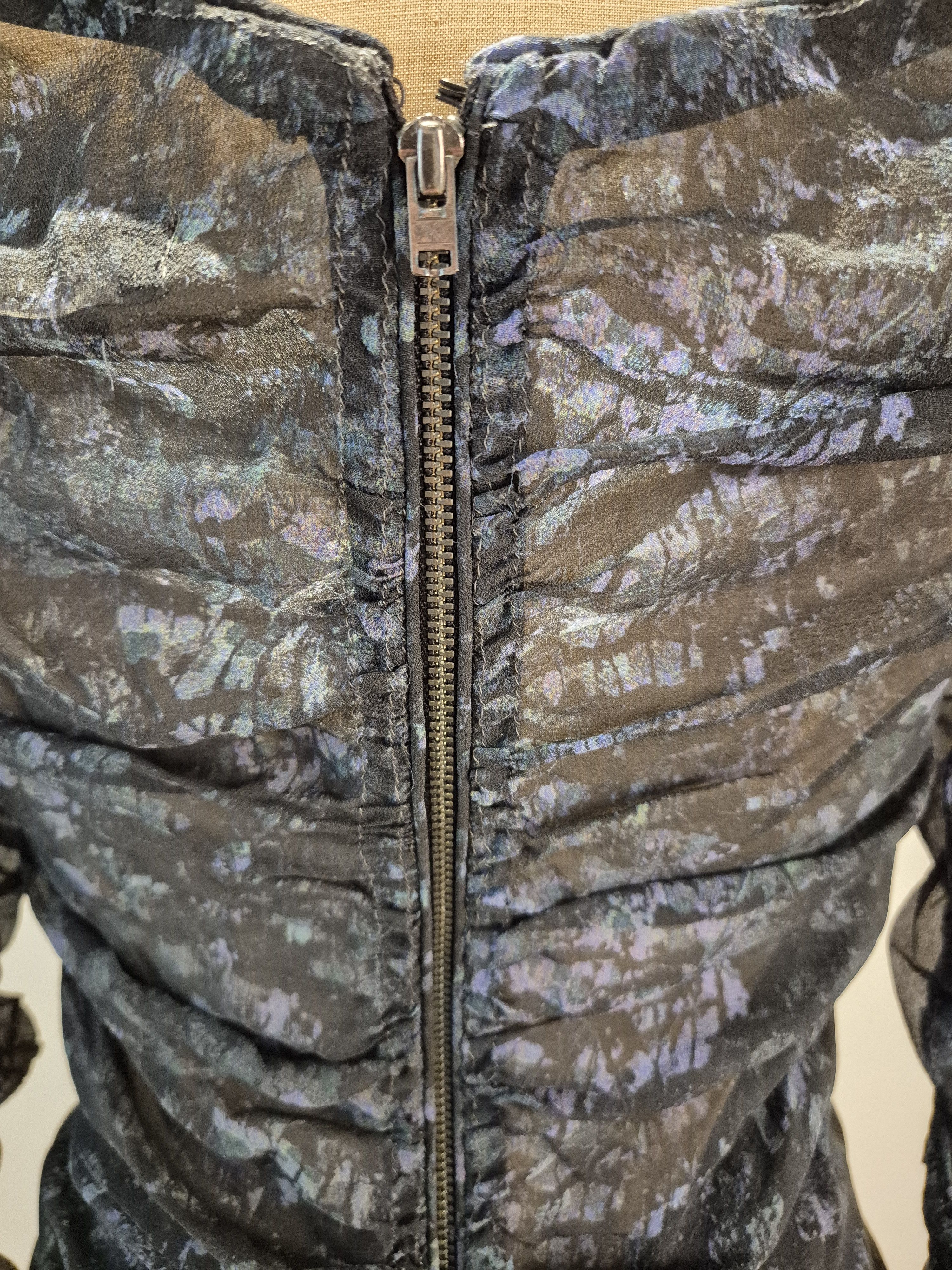 Isabel Marant Isabel Marant ruched 3/4 sleeved printed silk dress Size XS / US 0-2 / IT 36-38 - 10 Thumbnail