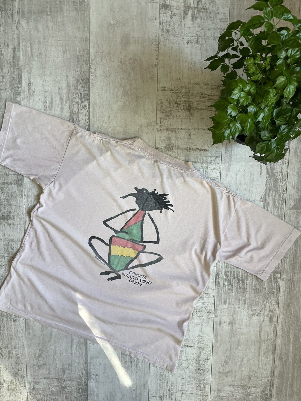 Vintage Vintage Y2K Rasta Smoke Weed Tee Crazy Bob Marley Size US L / EU 52-54 / 3 - 2 Thumbnail
