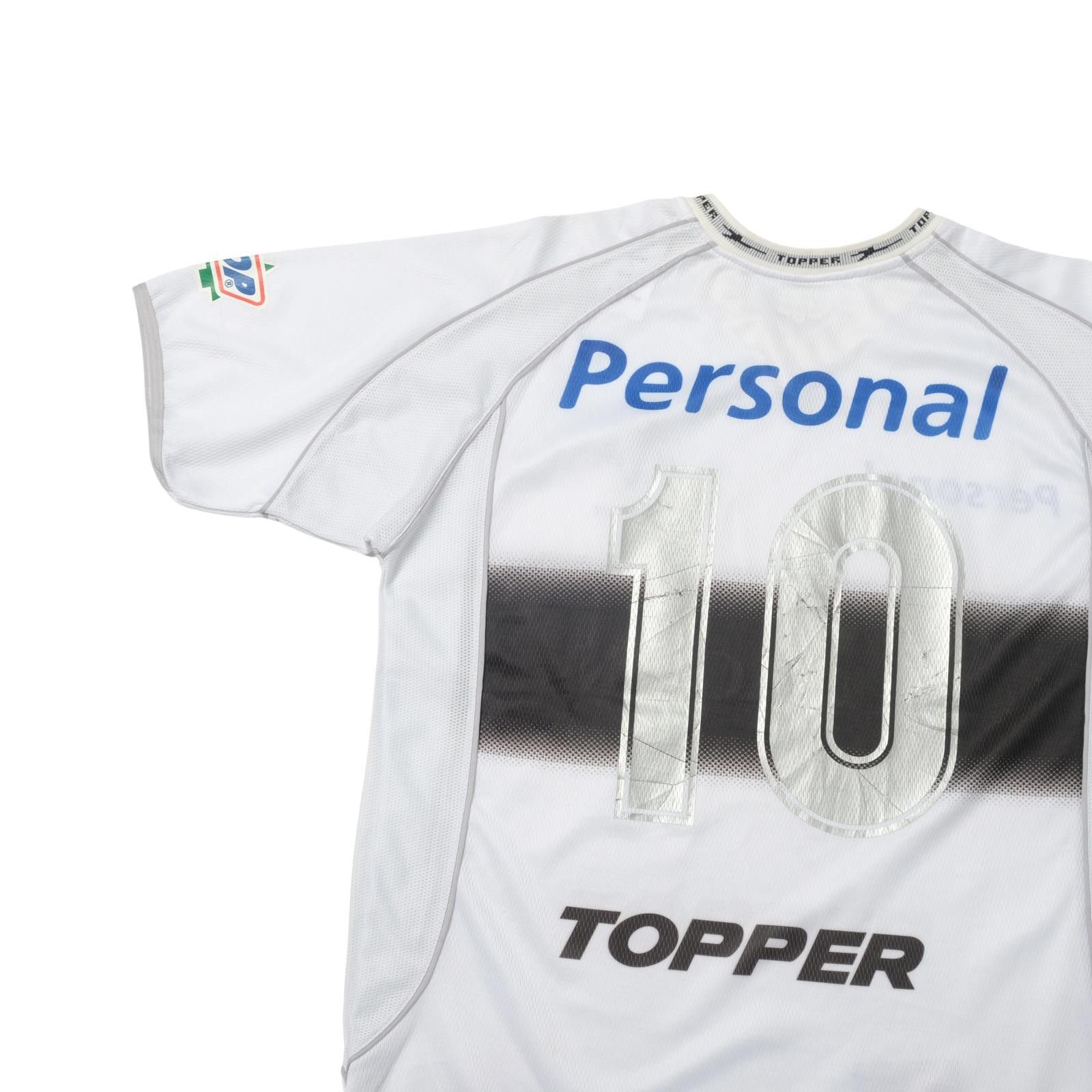 Topperz 2002 Club Olimpia (Paraguay) Centenary Home Shirt Topper (M) Size US M / EU 48-50 / 2 - 4 Thumbnail